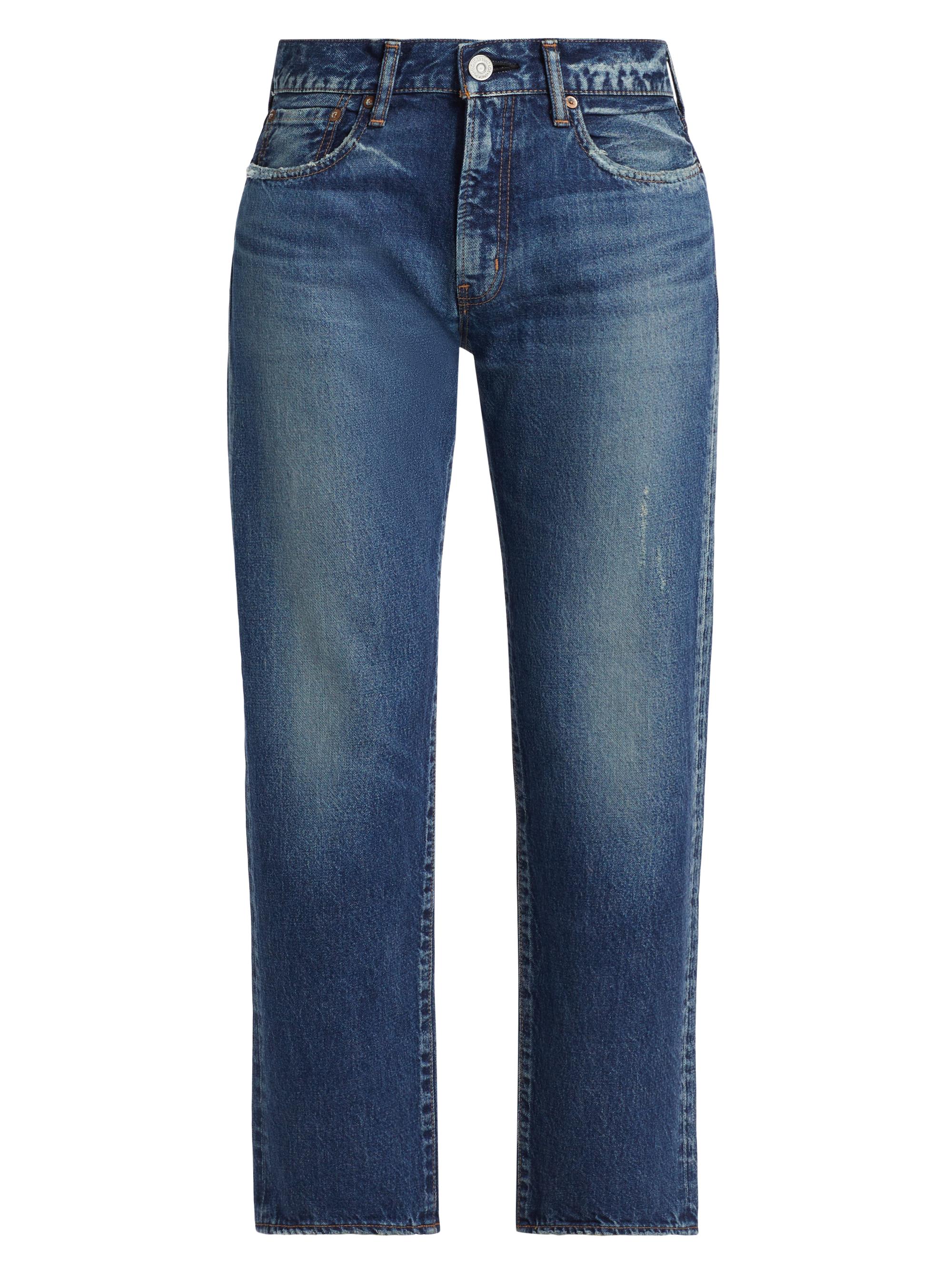 MOUSSY DENIM FRINGE オールインワン MOUSSY（マウジー）の「DENIM FRINGE オールインワン（つなぎ