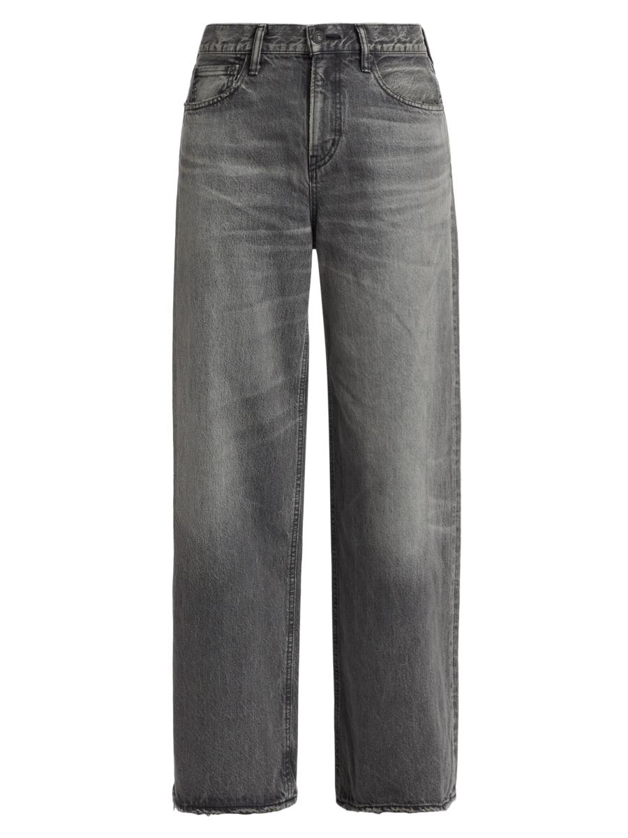 Moussy Vintage Elmont Super Wide Mid-Rise Jeans | Saks Fifth
