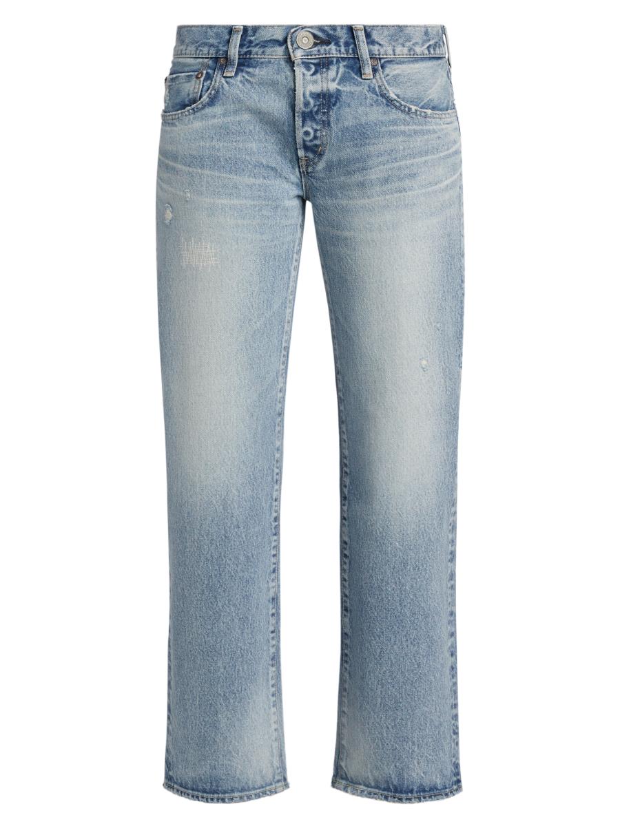 Moussy Vintage Aurantia Straight Low-Rise Jeans | Saks Fifth
