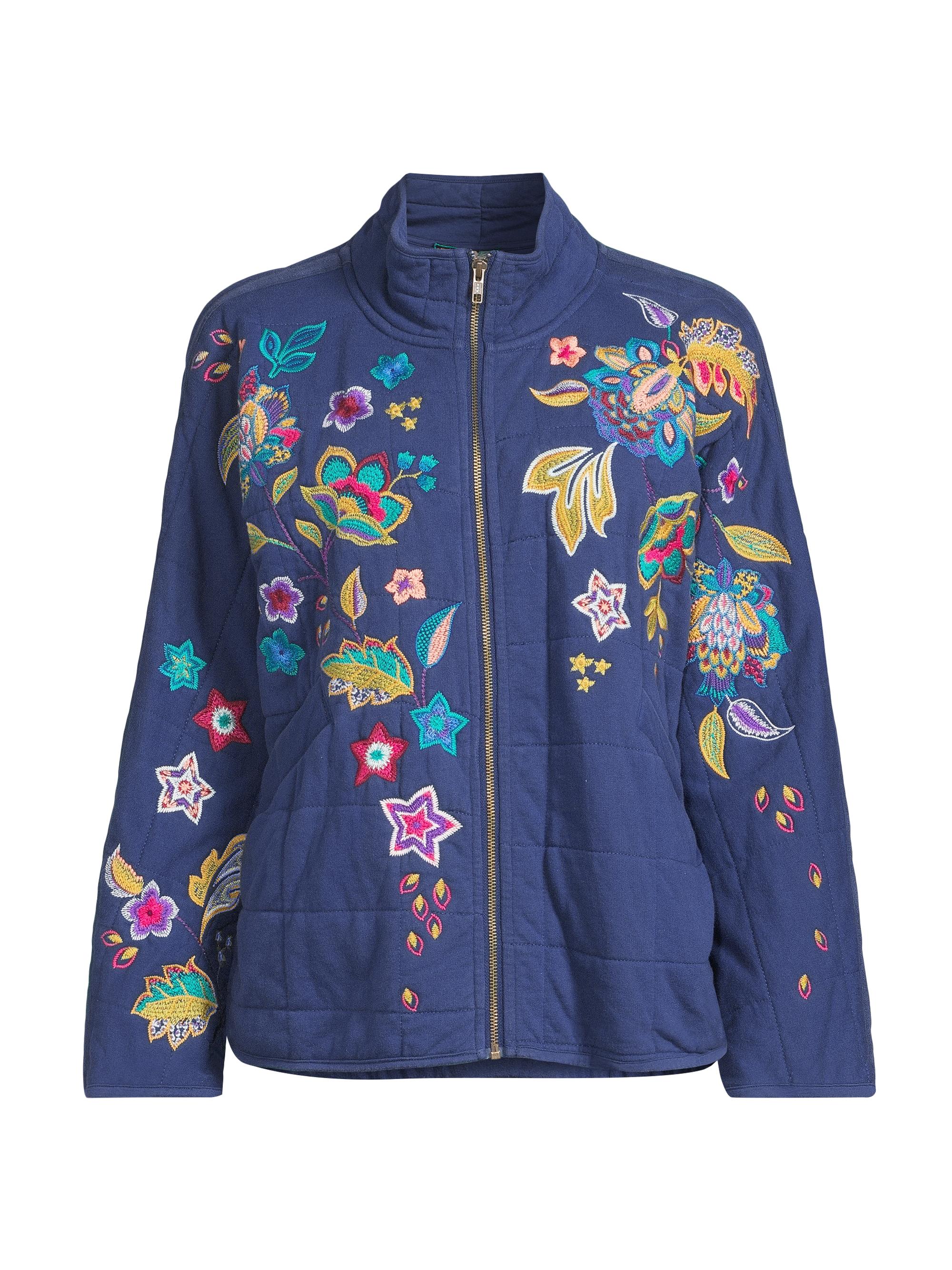 Johnny Was Ethal Dolman Quilted Jacket | Saks Fifth Avenue