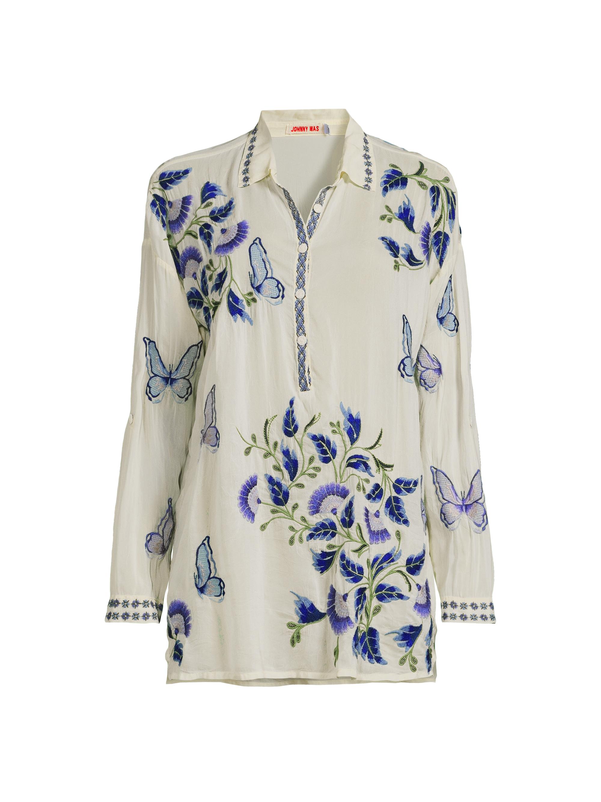 Johnny Was Women's Audrey Slim-Fit Tunic - Shell