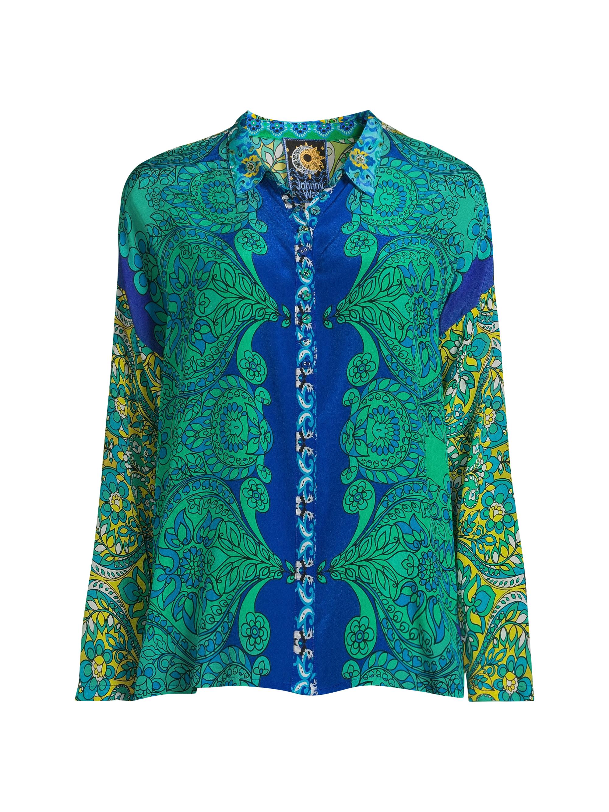 Johnny Was Women's Diomedes Mingle Blouse - Diomedes