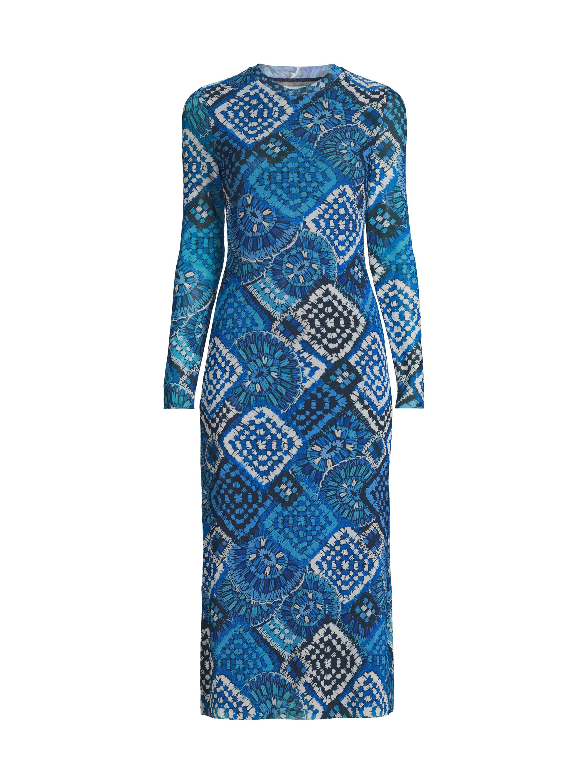 Johnny Was Women's Lolia Mesh Midi-Dress - Shiloh