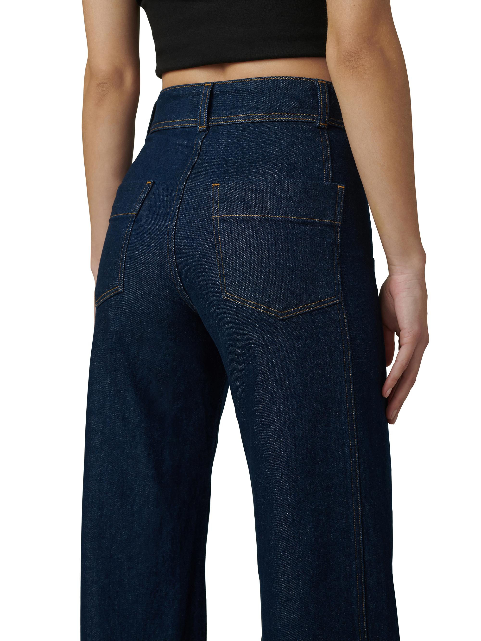 Joe's Jeans The Seamed Stretch Denim Wide-Leg Trousers | Saks