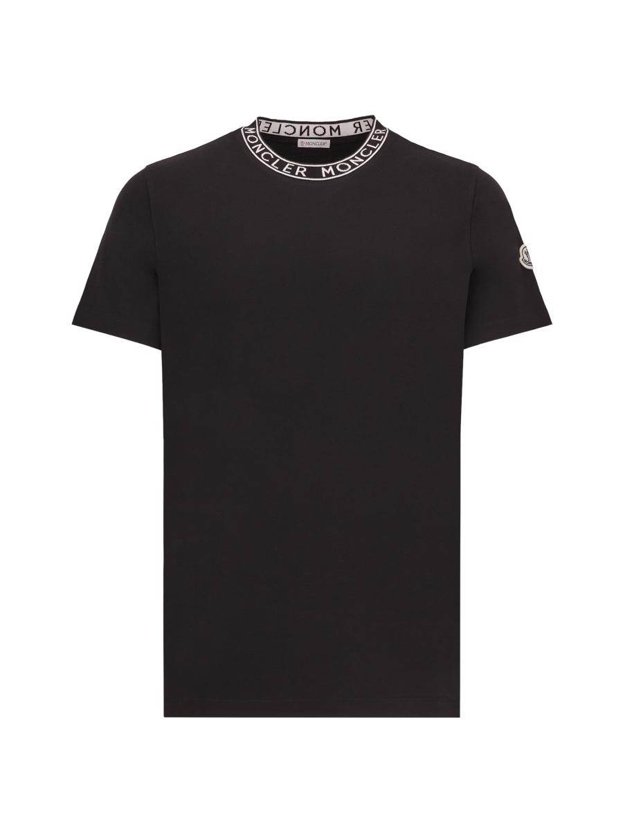 Moncler ロゴ Tシャツ | ブラック | FARFETCH JP