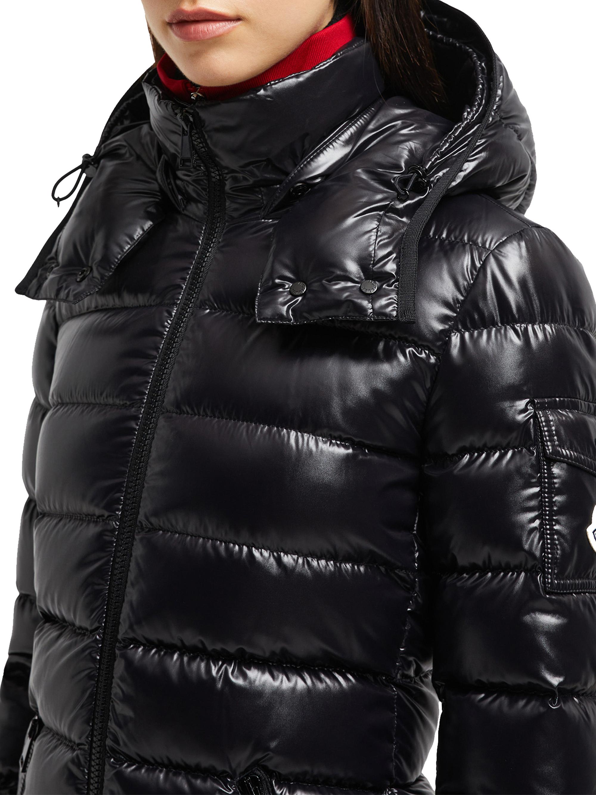 Moncler Moka Long Down Puffer Coat | Saks Fifth Avenue