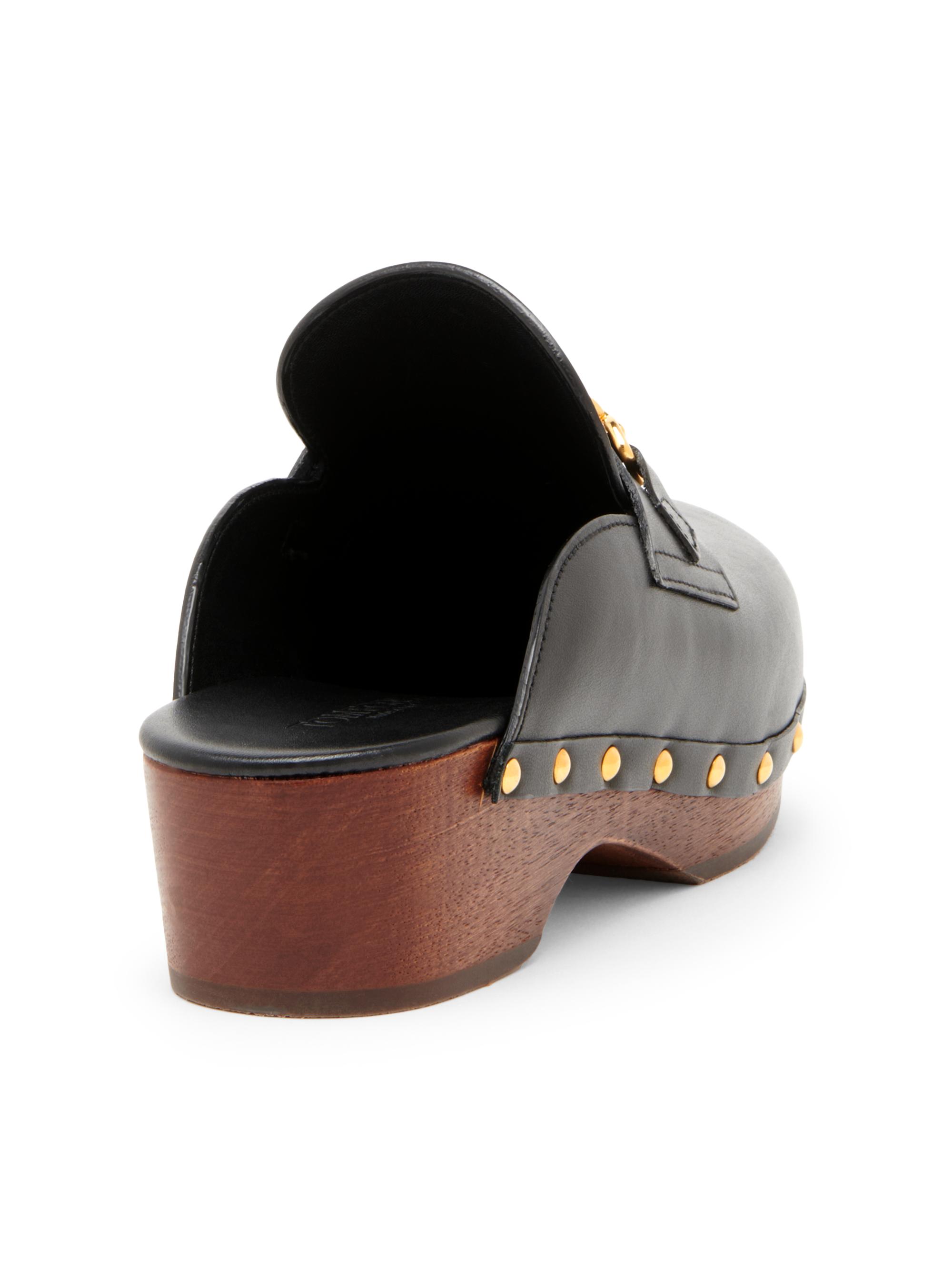 TOM FORD 40MM Leather Clogs | Saks Fifth Avenue