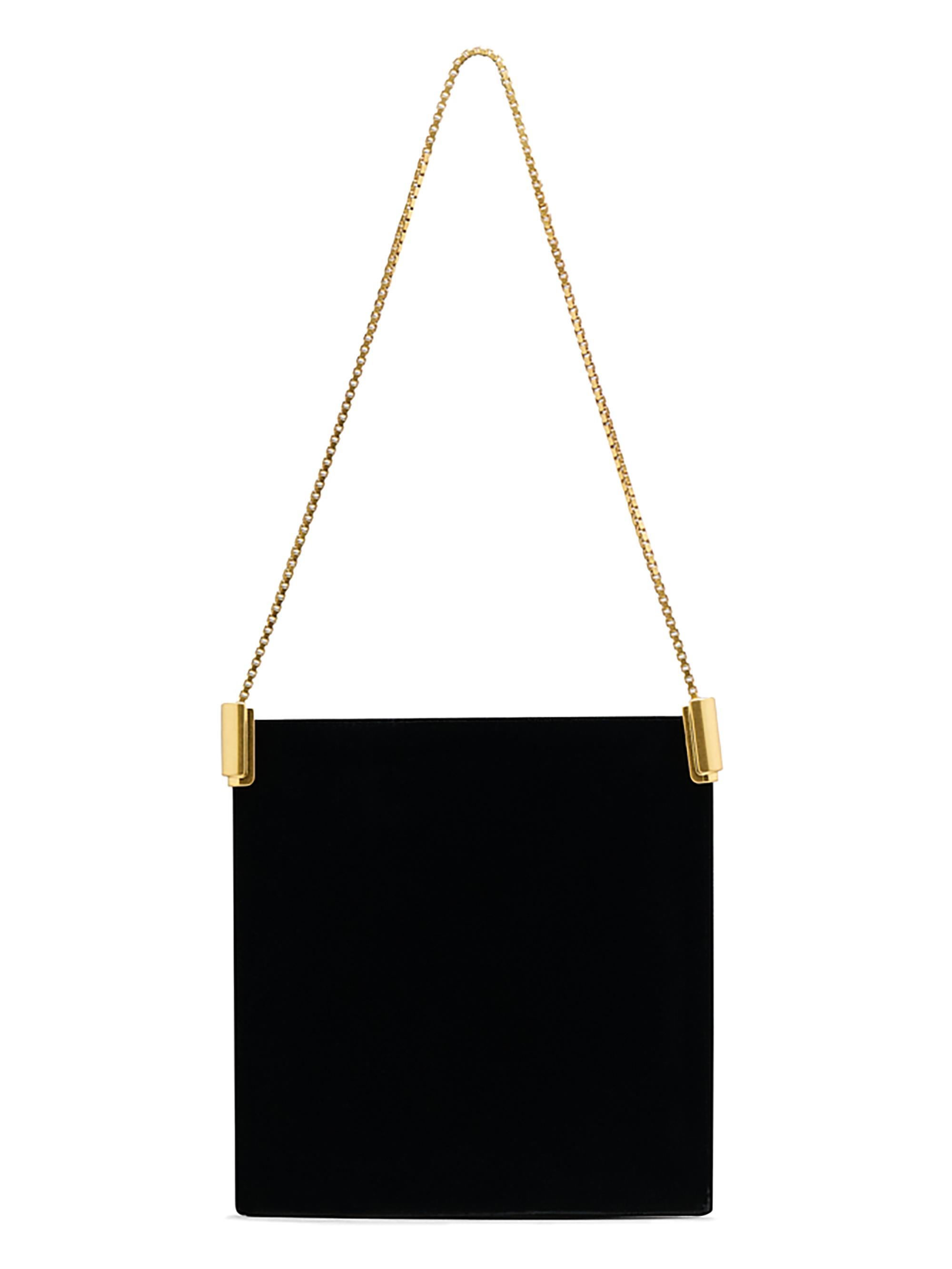 Neous Women's Dorado 1.0 Velvet Shoulder Bag - Black