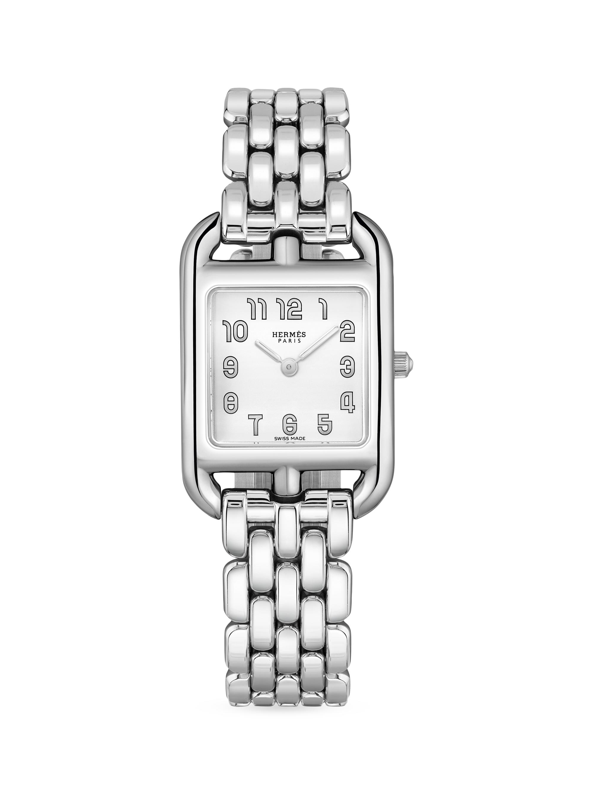 HERMÈS Women's Cape Cod Stainless Steel Bracelet Watch/31MM - Steel