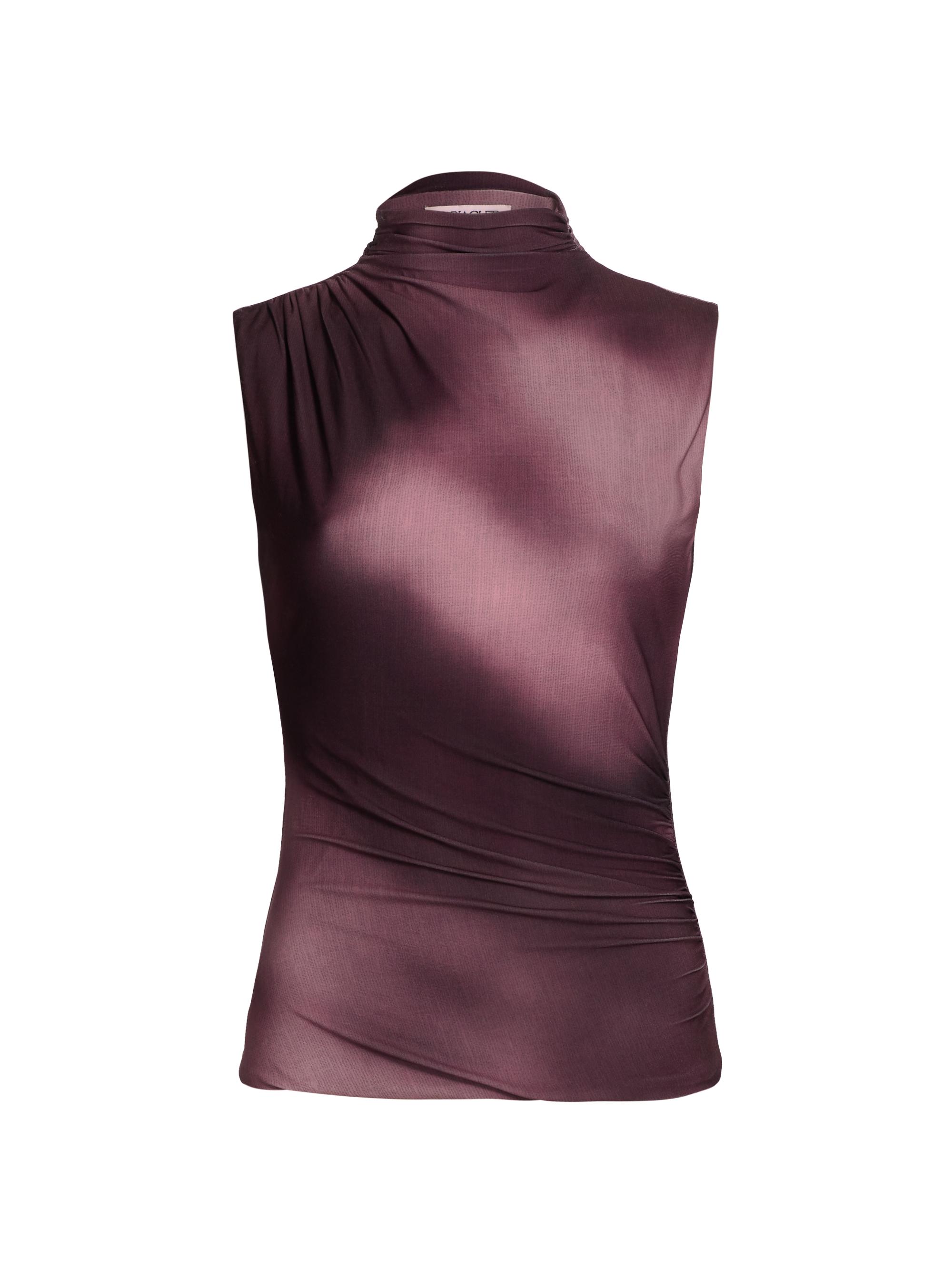 Maria Cher Women's Varela Justine Sleeveless Top - Burgundy