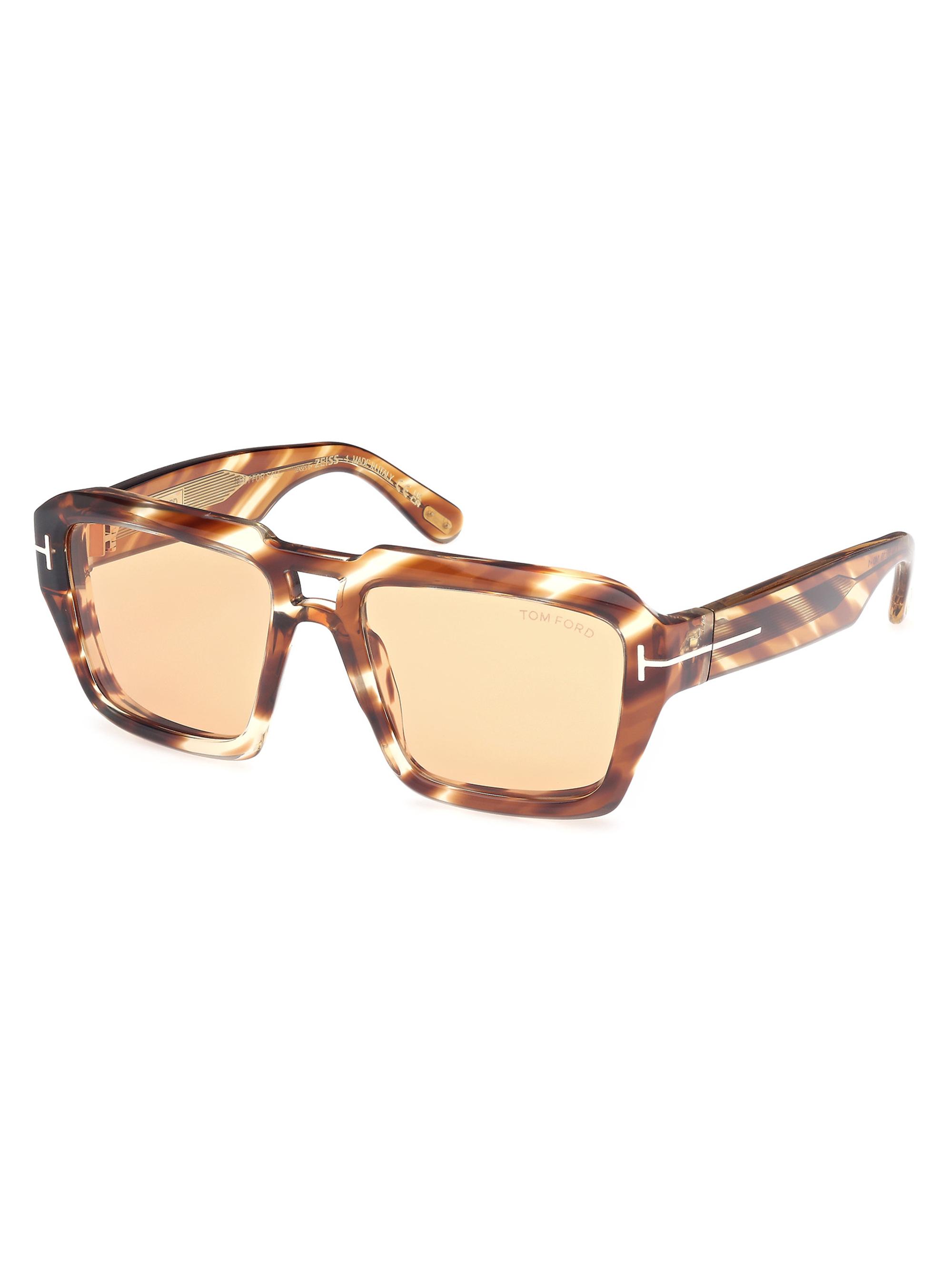 TOM FORD Caine 53MM Square Sunglasses | Saks Fifth Avenue