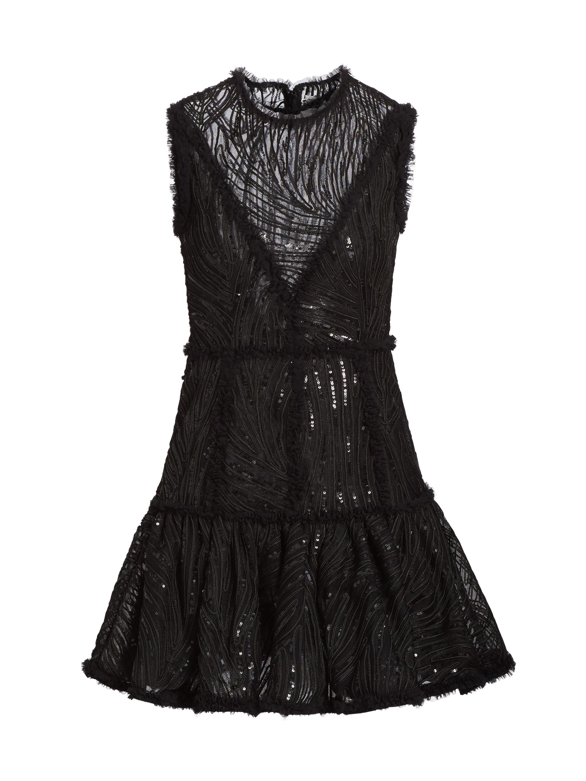 Aknvas Women's Ellis Fit & Flare Minidress - Noir