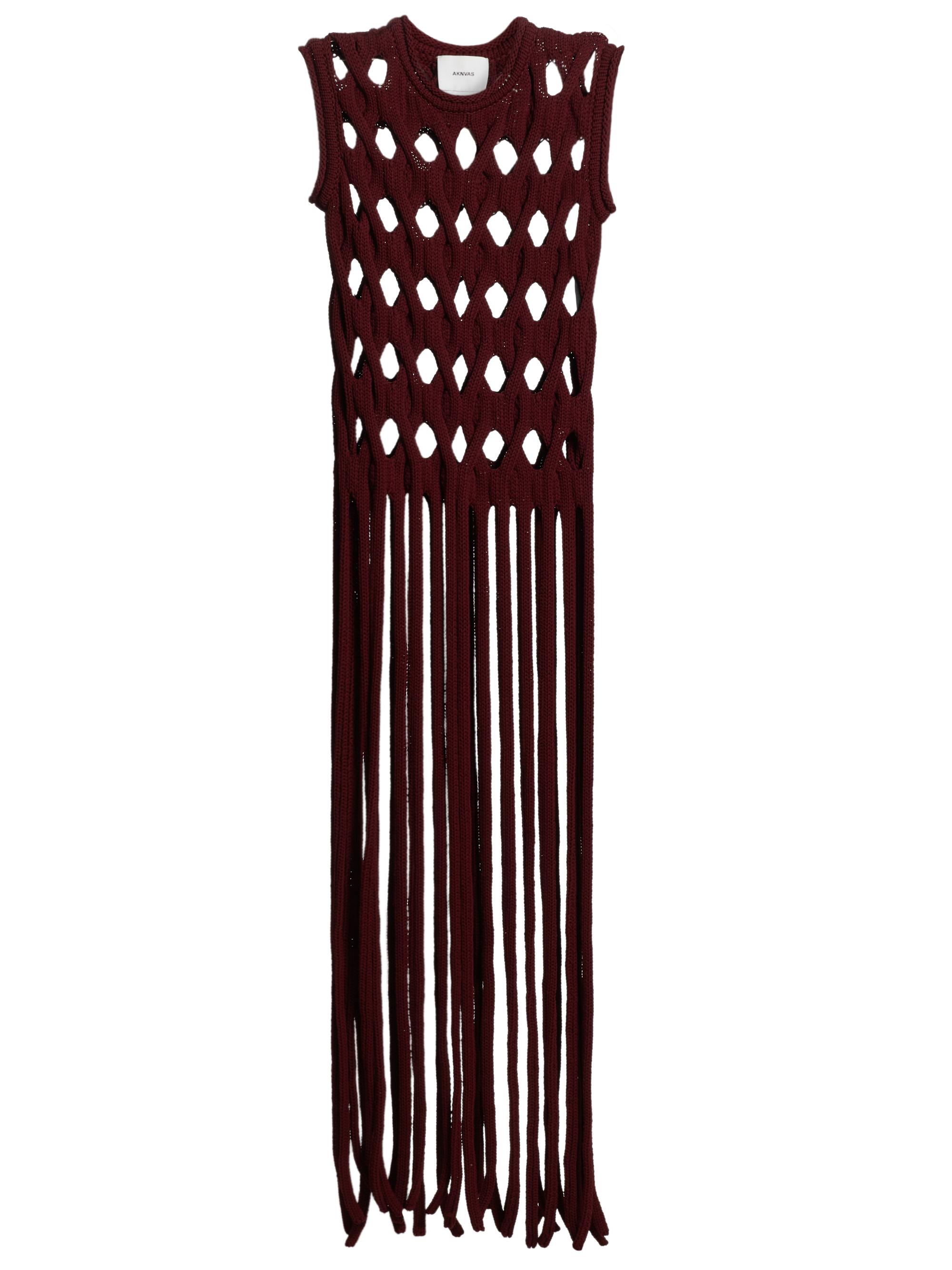 トップス knuth marf ethnic fringe knit fringe switching shirt(unisex)/2color | KNUTH MARF