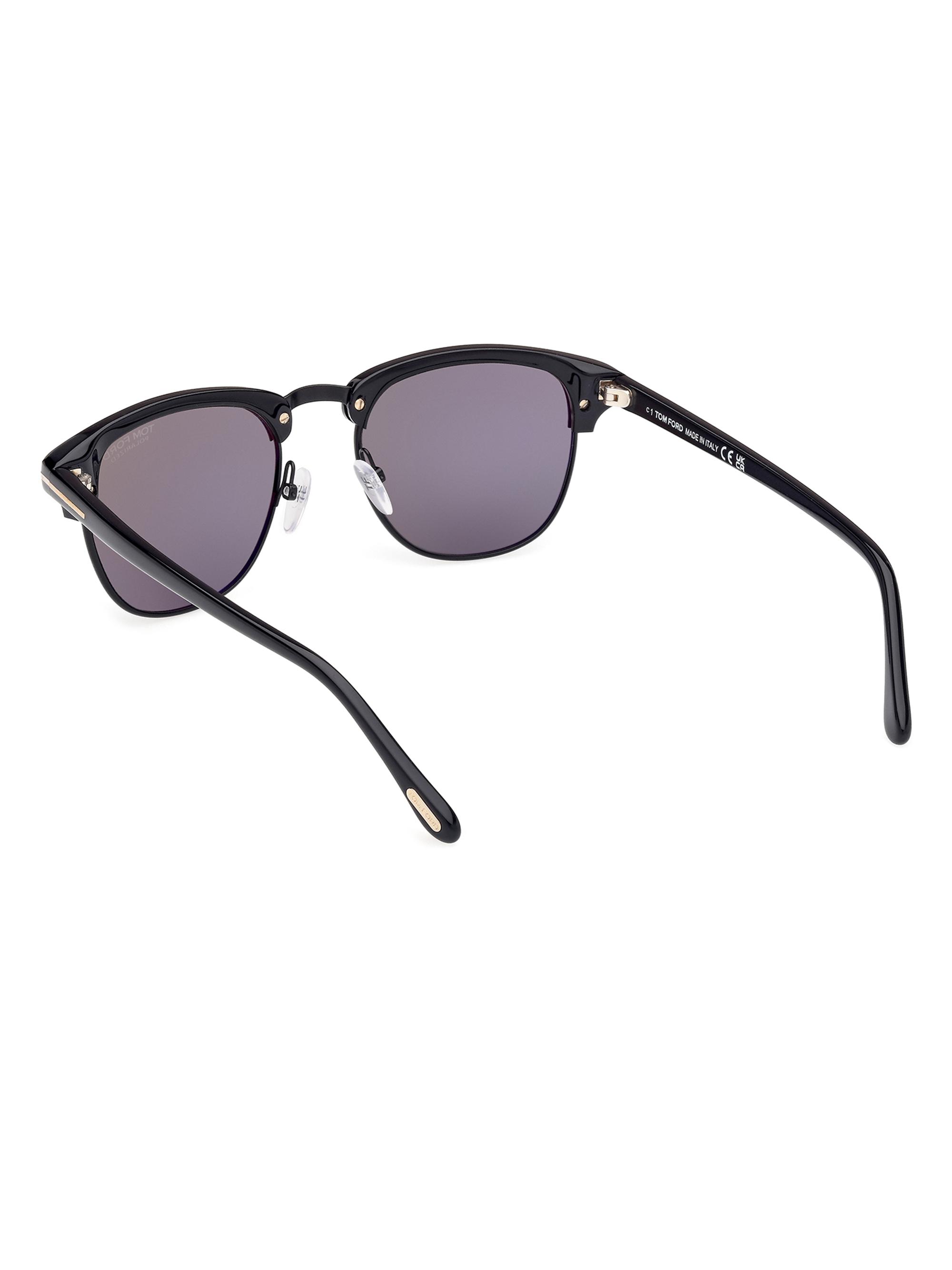 TOM FORD Henry 53MM Browline Sunglasses | Saks Fifth Avenue