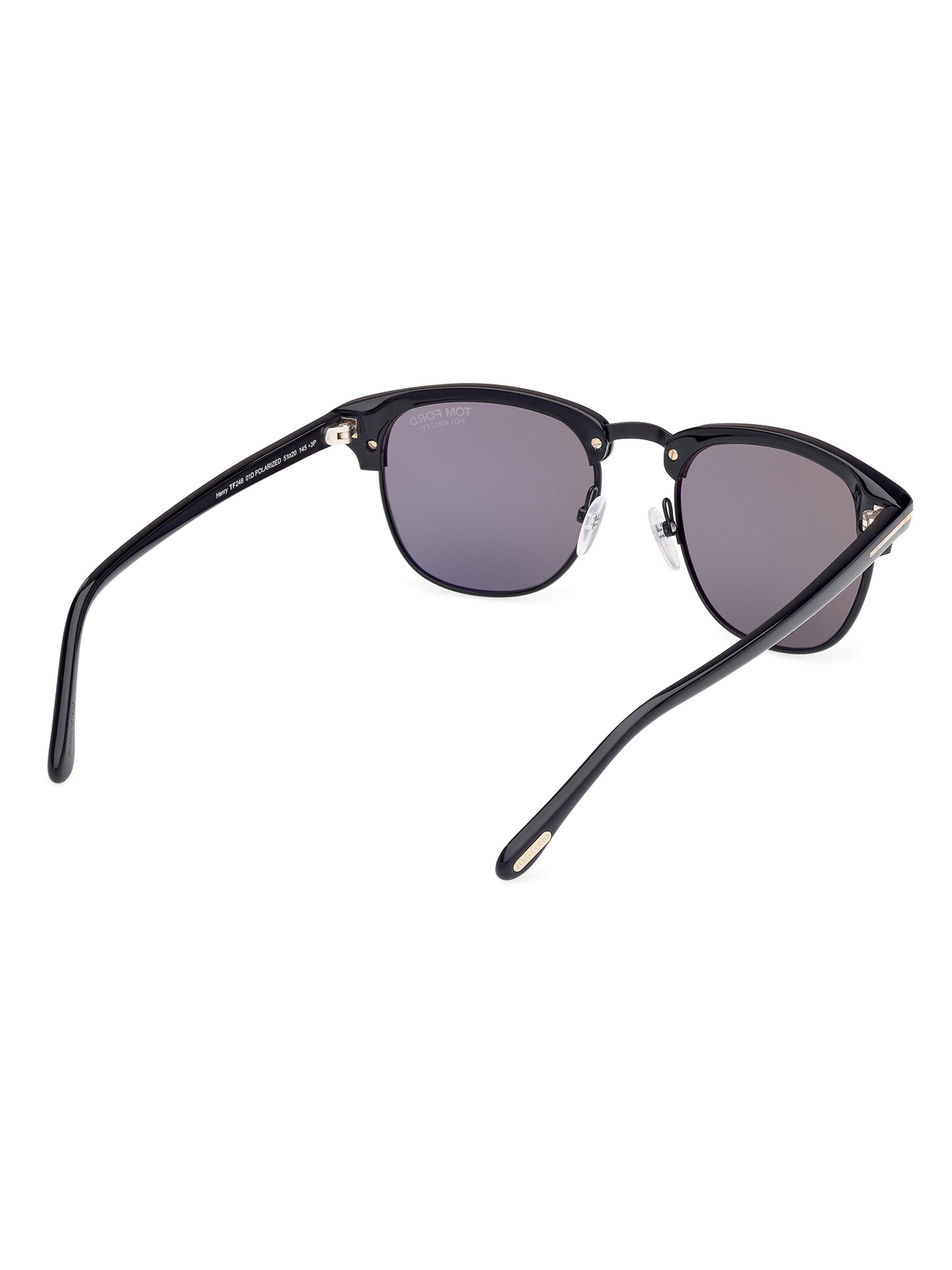 TOM FORD Henry 53MM Browline Sunglasses | Saks Fifth Avenue