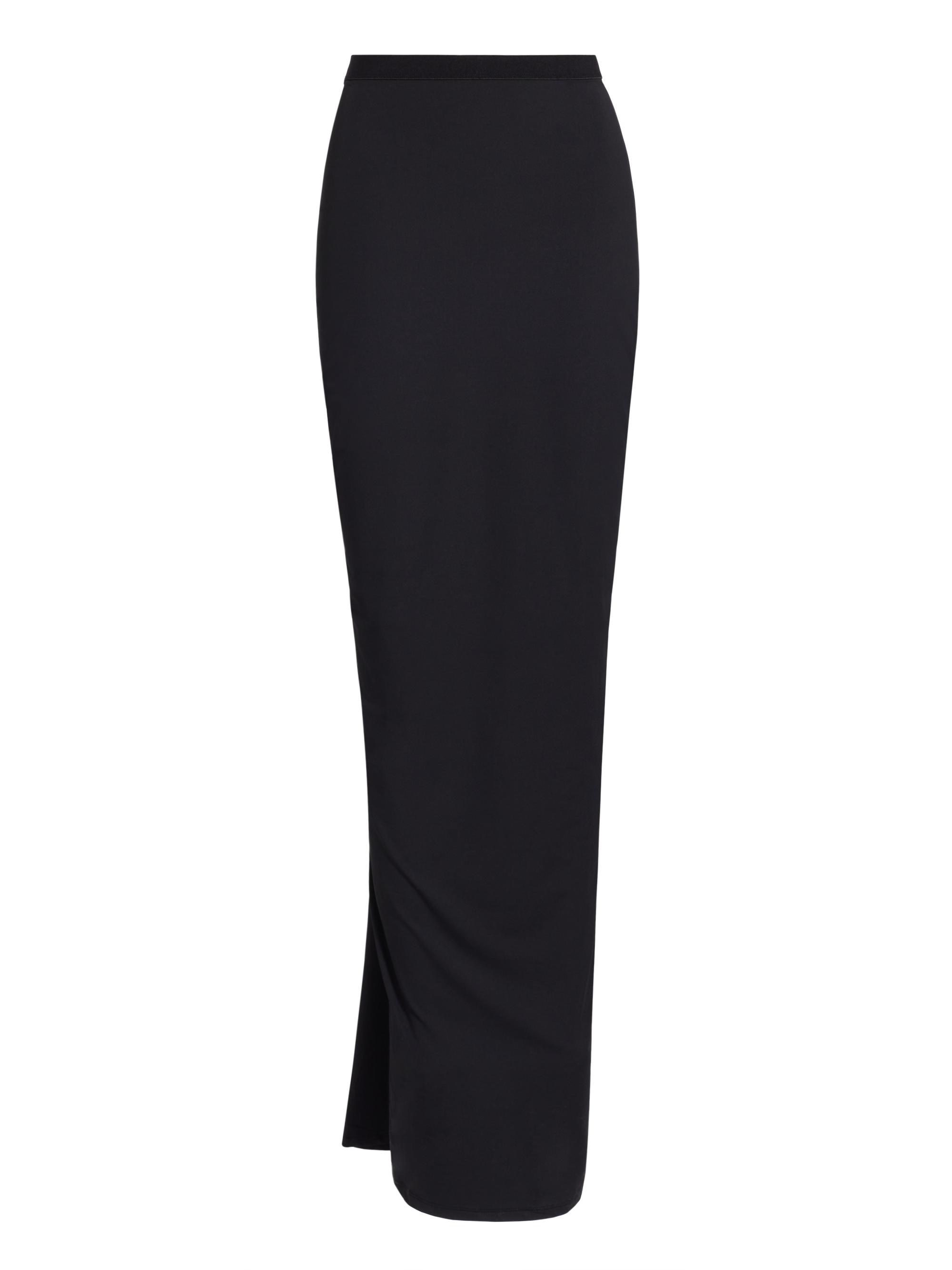 Kiki de Montparnasse Women's Echauffe Ruched Jersey Maxi Skirt - Black