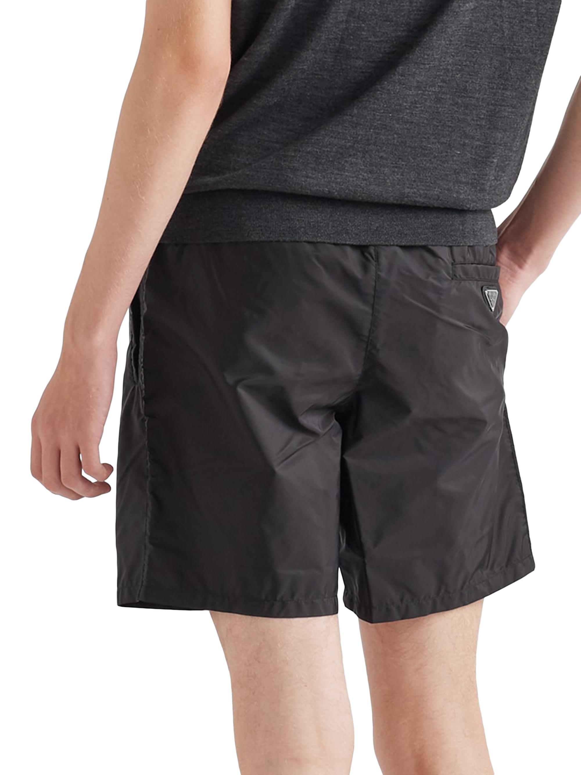 【prada】\"nylon short pant\" swim pant Prada Re-Nylon Swim Trunks | Saks Fifth Avenue