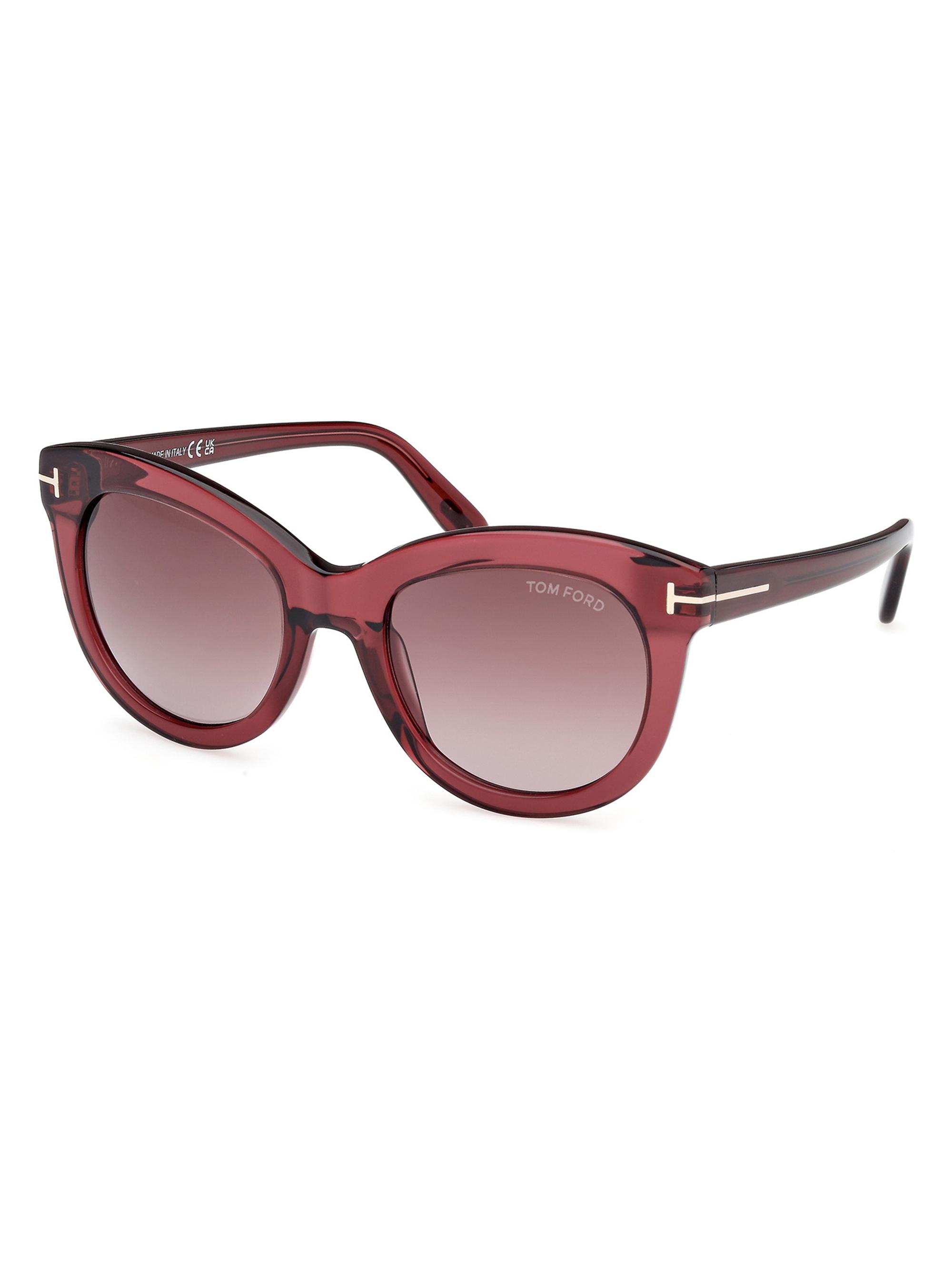 TOM FORD Women's Odette 53MM Butterfly Sunglasses - Wine