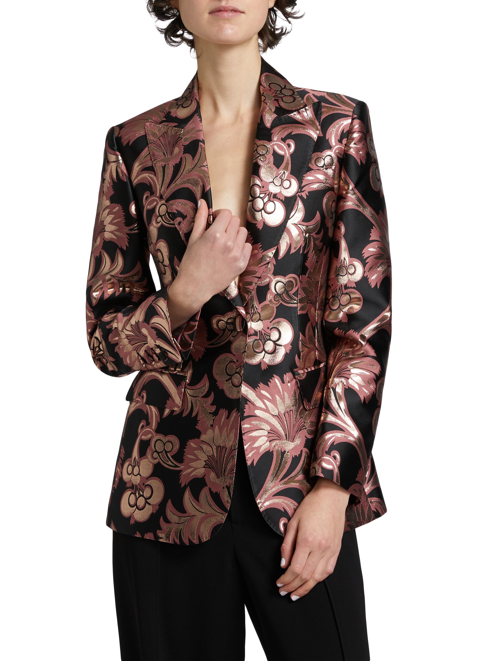 Etro Paisley Metallic Blazer | Saks Fifth Avenue