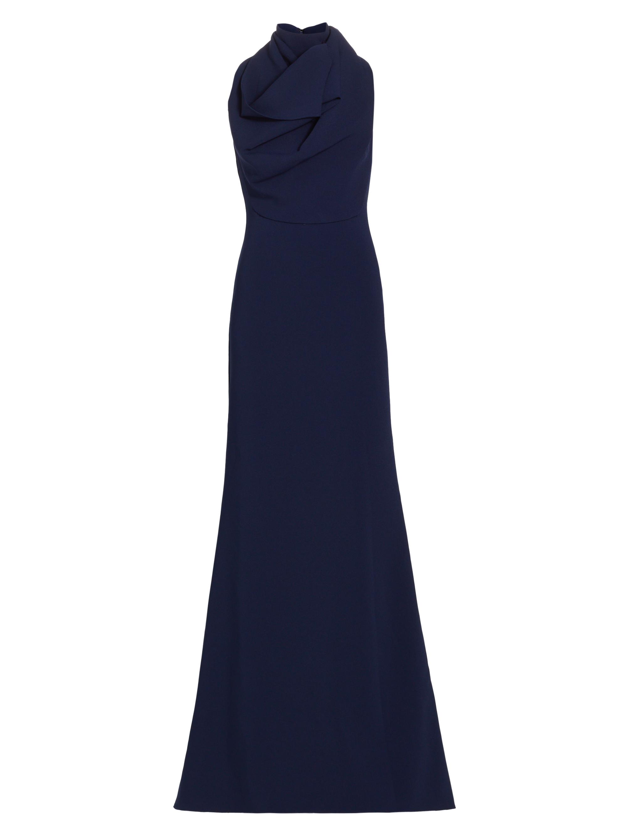 Cinq à Sept Alexandra Turtleneck Halter Gown | Saks Fifth Avenue
