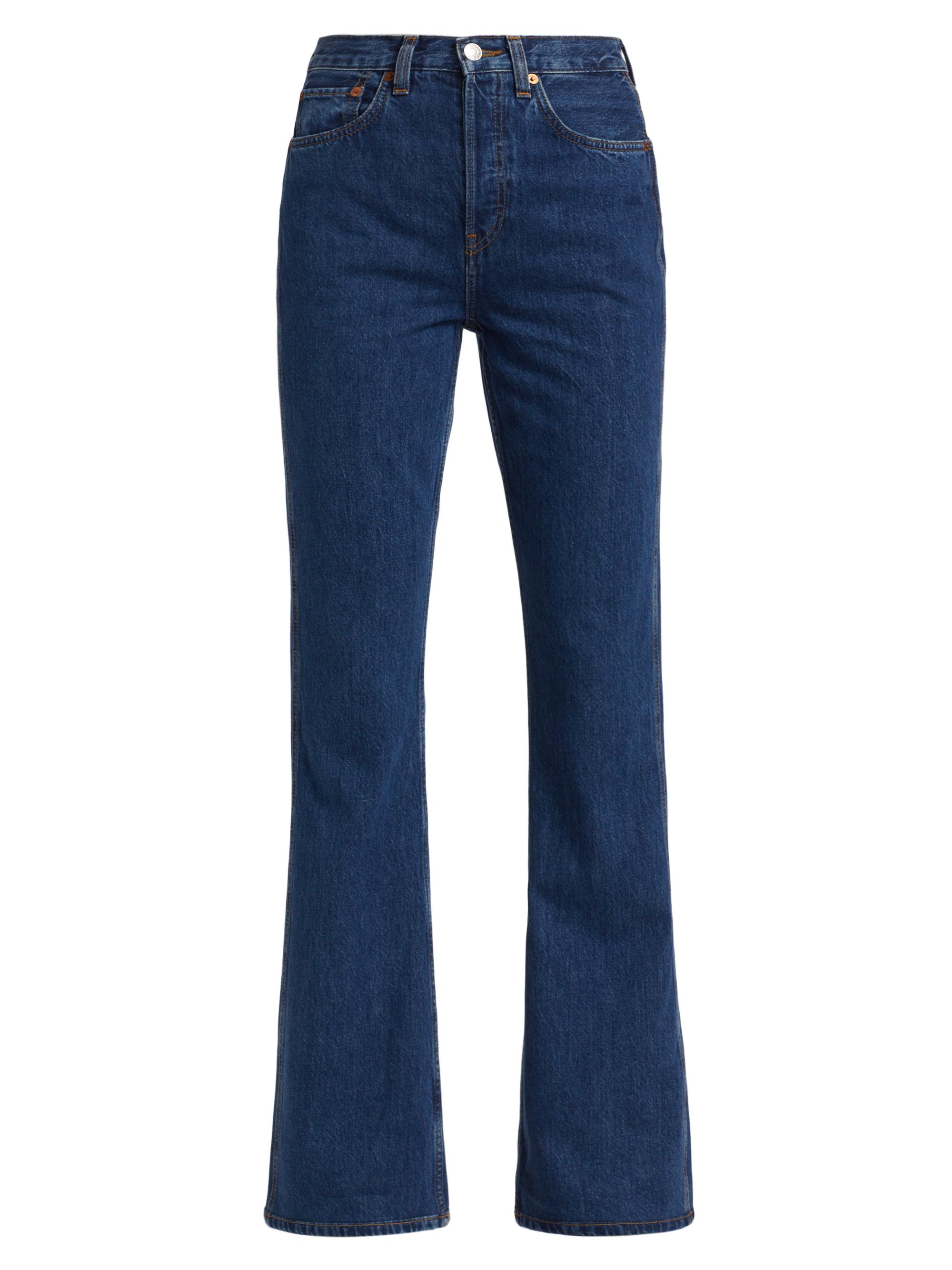 Re/done Rigid High-Rise Stovepipe Jeans | Saks Fifth Avenue