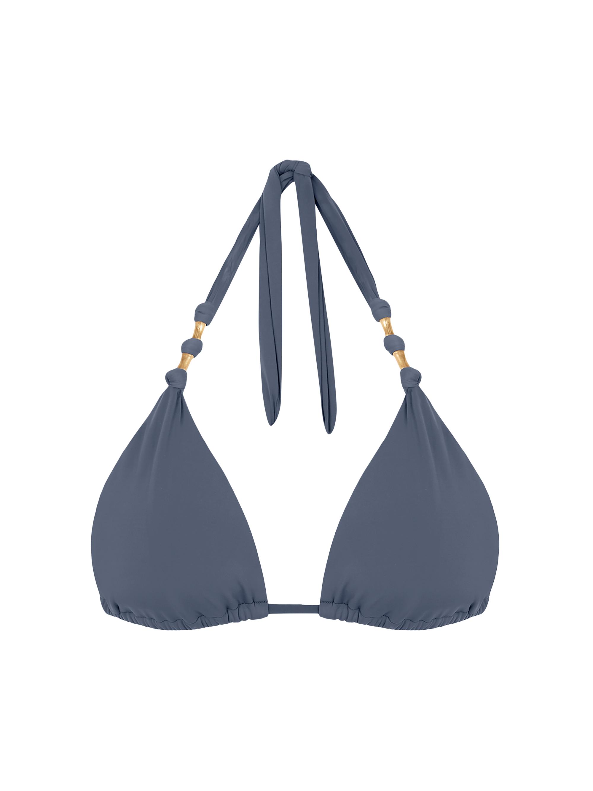ViX by Paula Hermanny Women's Paula Hardware Triangle Bikini Top - Blue