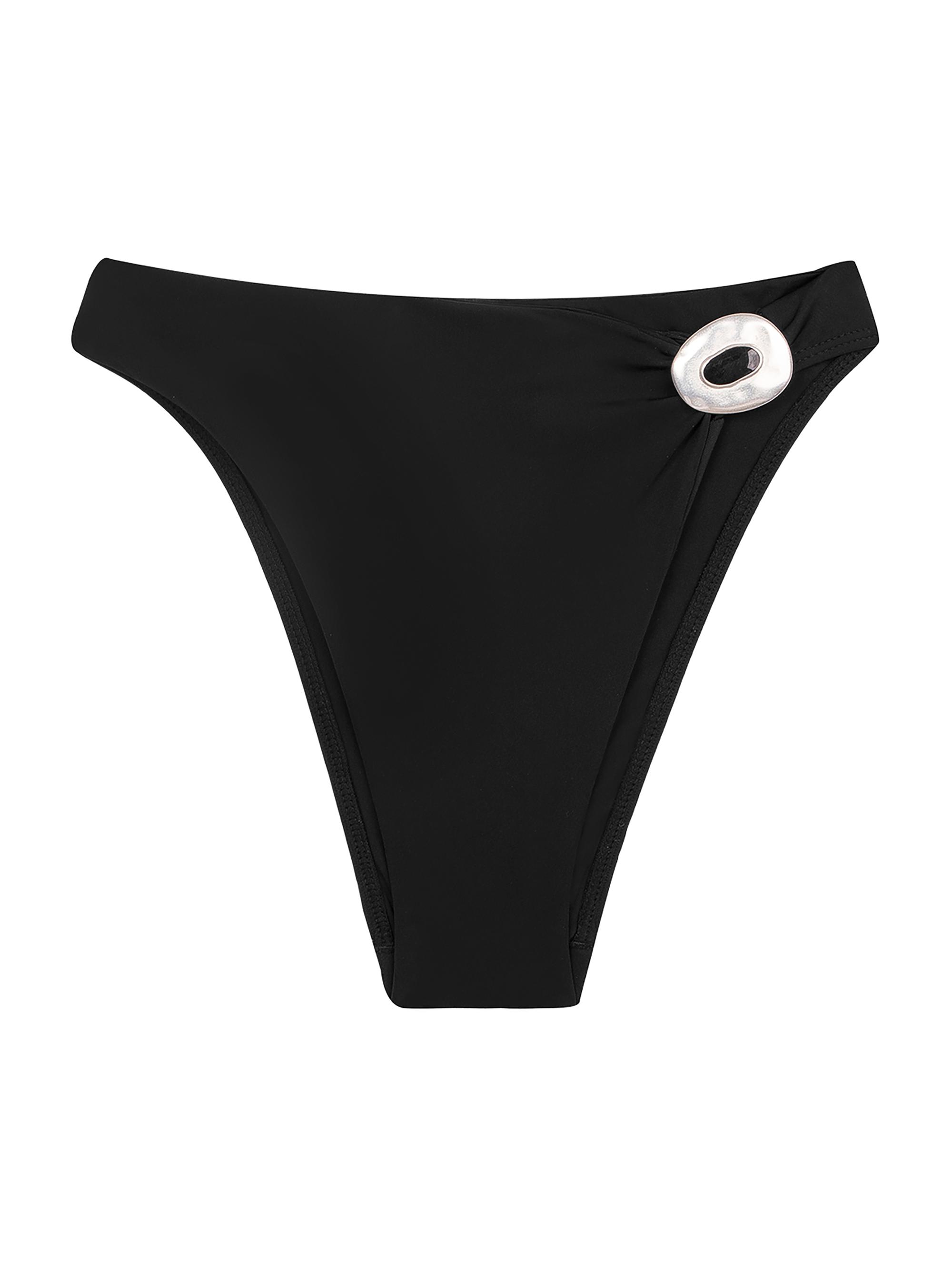 ViX by Paula Hermanny Women's Sama Brazillian-Cut Bikini Bottom - Black