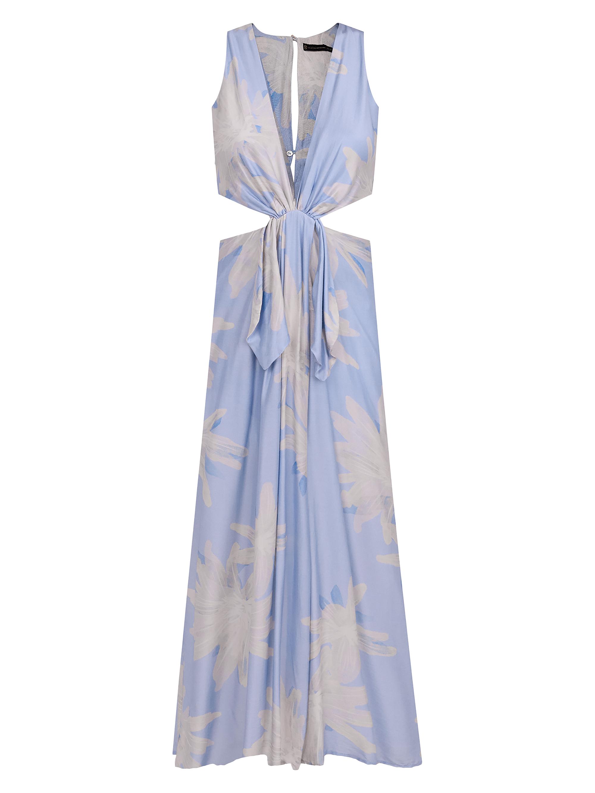 ViX by Paula Hermanny Women's Maliblue Nadi Cover-Up Maxi Dress