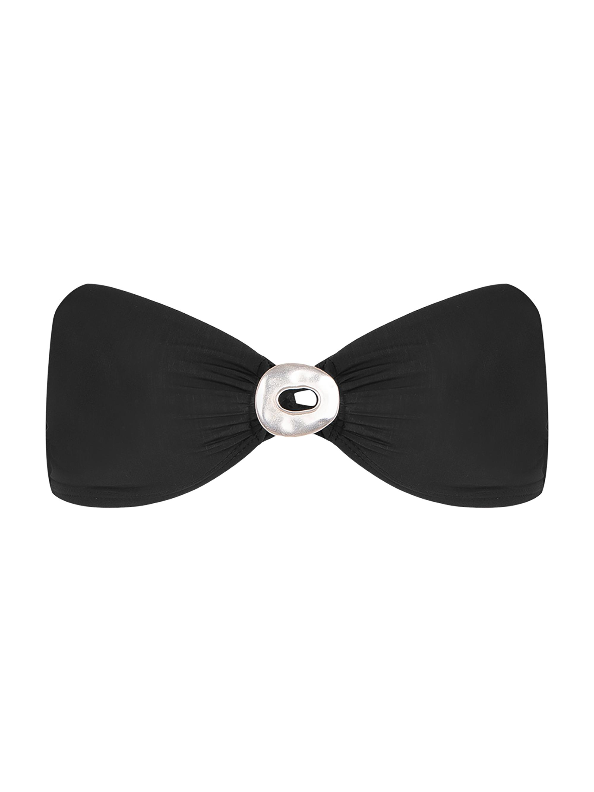 ViX by Paula Hermanny Women's Sama Bandeau Bikini Top - Black