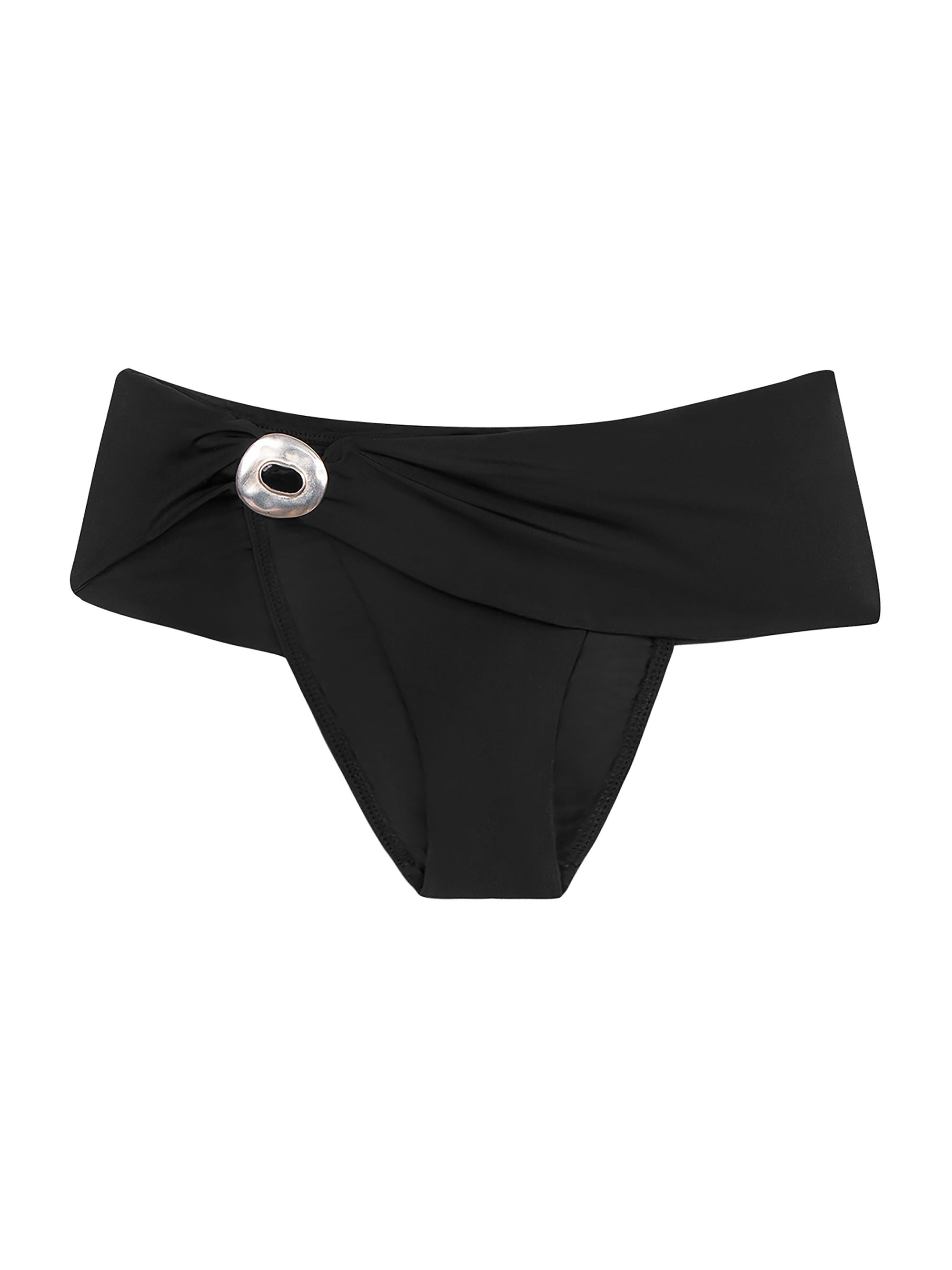 ViX by Paula Hermanny Women's Sama Foldover Bikini Bottom - Black