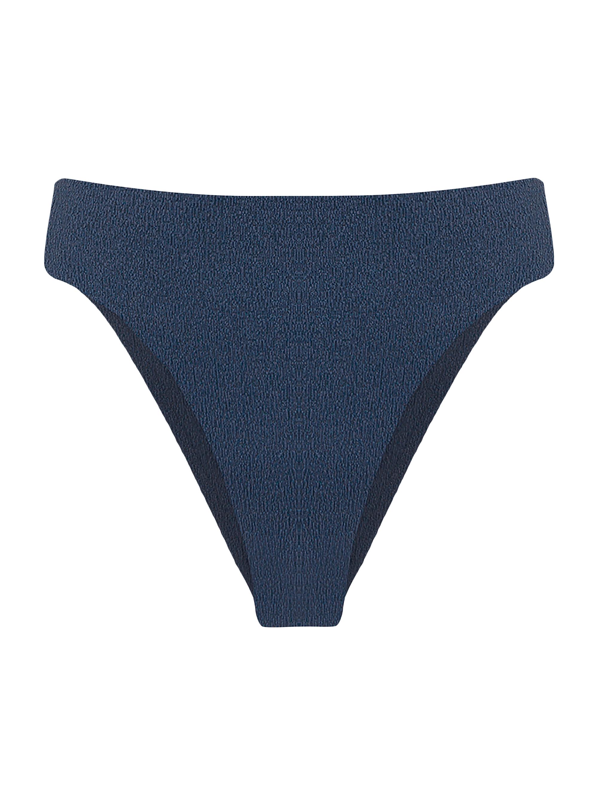 ViX by Paula Hermanny Women's Firenze Bela Hot Pants Full-Coverage Bikini Bottom - Blue