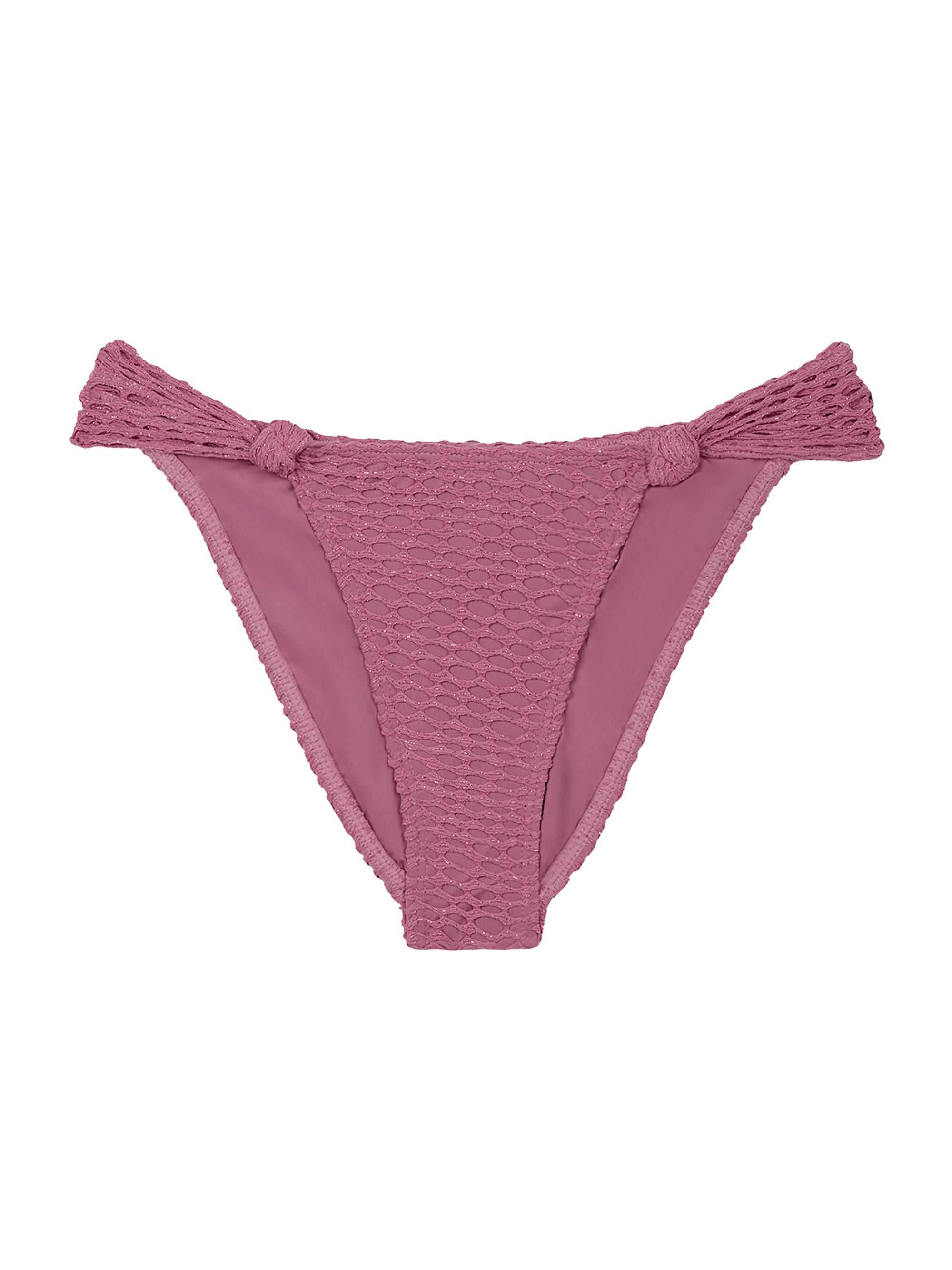 ViX by Paula Hermanny Women's Solid Mia Full-Coverage Bikini Bottom - Blue