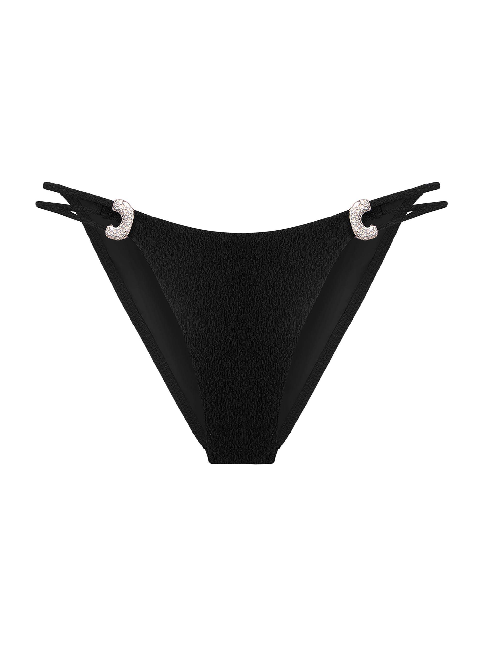 ViX by Paula Hermanny Women's Firenze Sami Charm Bikini Bottom - Black
