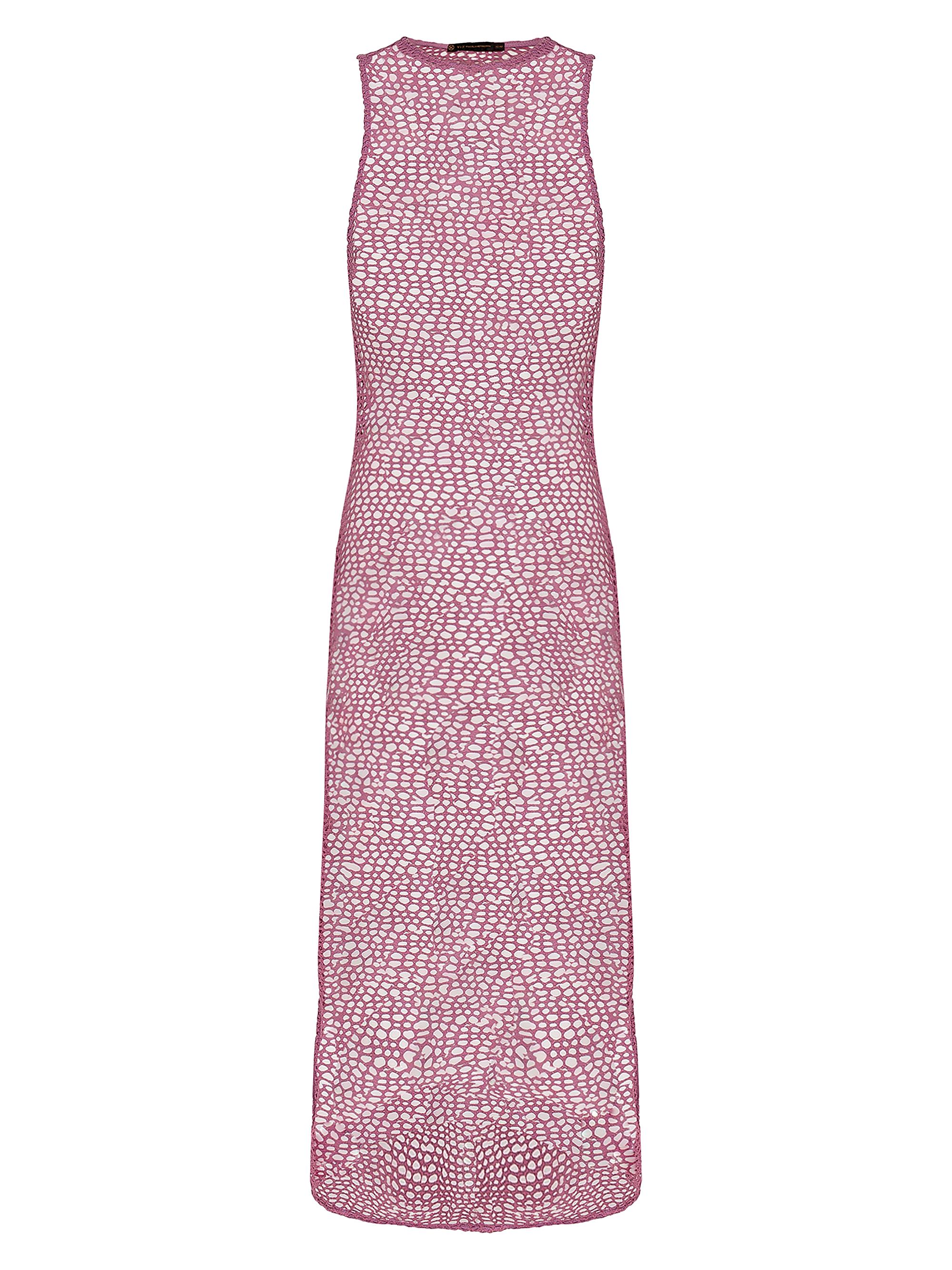 ViX by Paula Hermanny Women's Solid Twist Cover-Up Midi-Dress - Blue