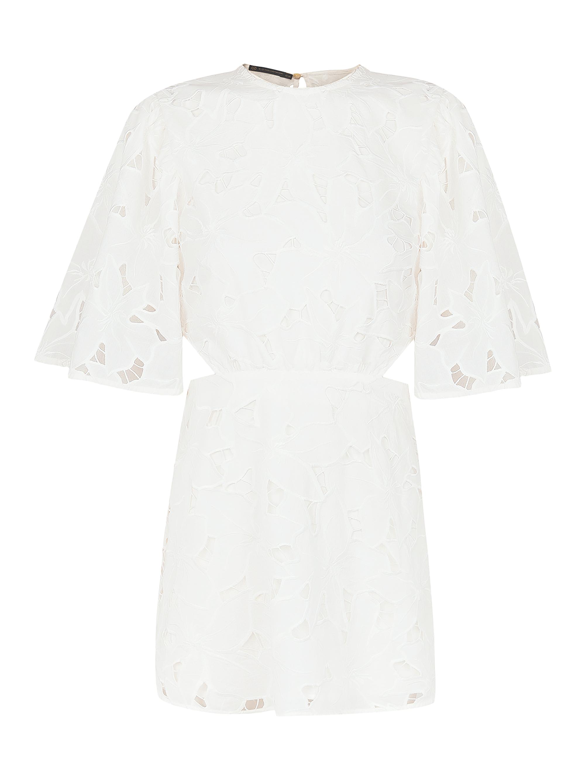 ViX by Paula Hermanny Women's Solid Babi Cut Out Minidress - Off White