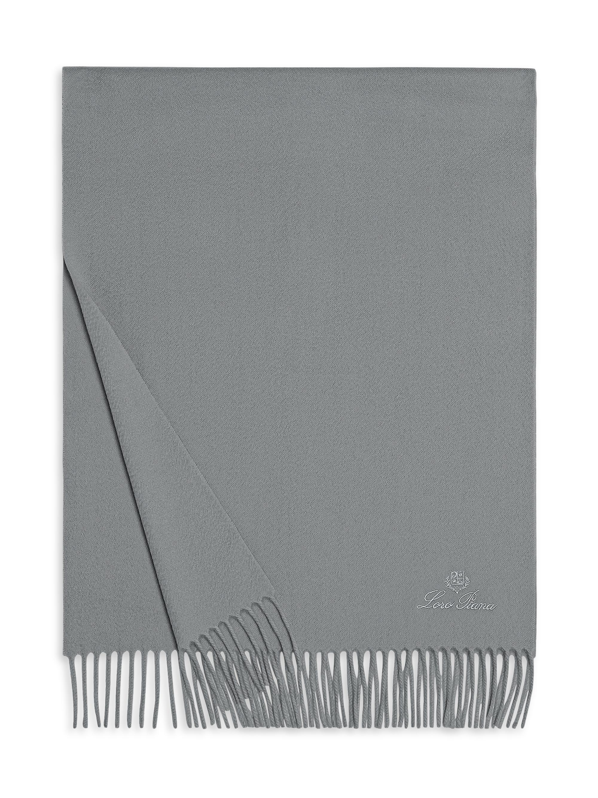 Loro Piana Women's Grande Unita Cashmere Scarf - Flannel Melange