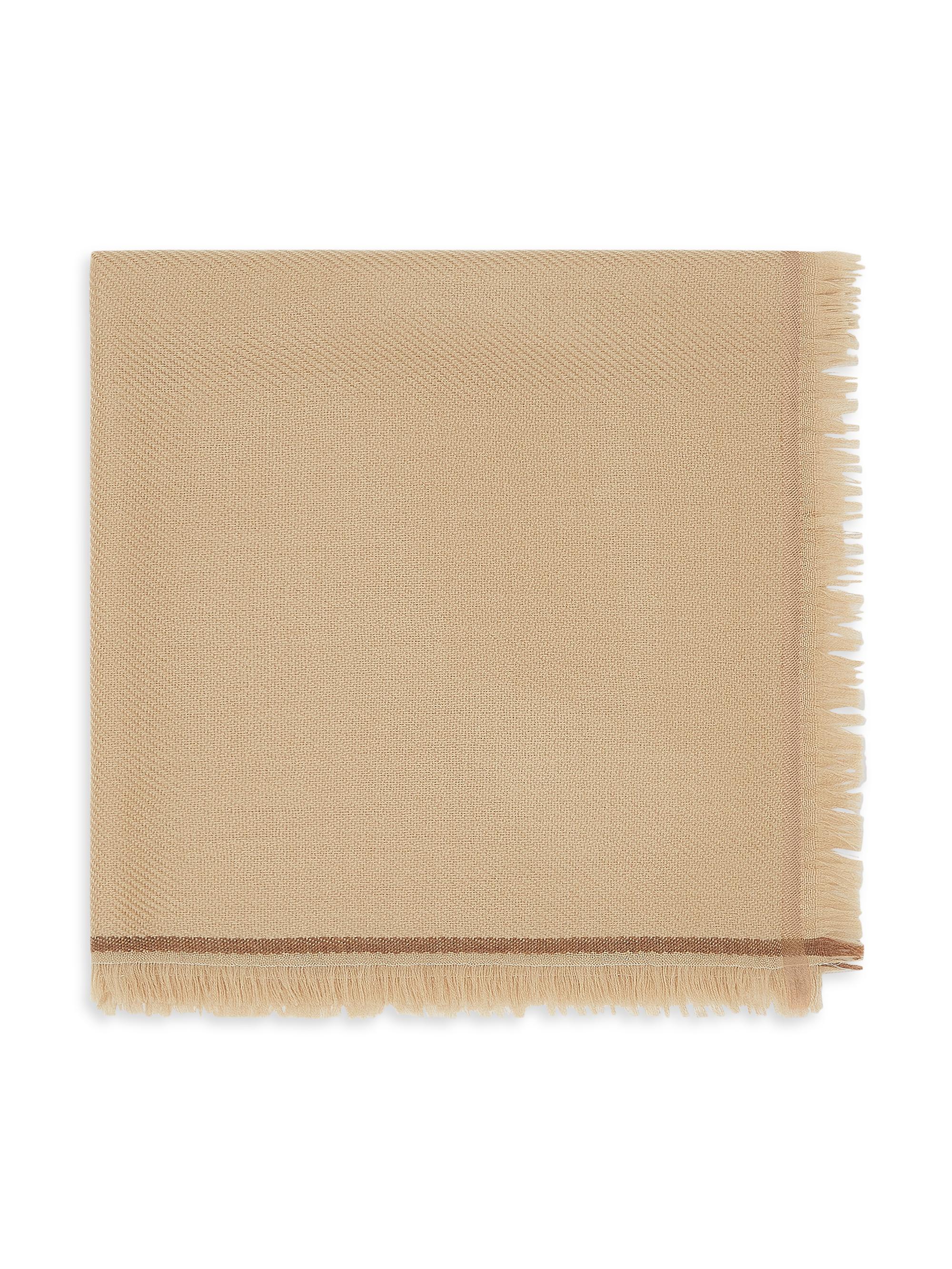 Loro Piana Women's Four in Hand Cashmere Shawl - Pine Nuts