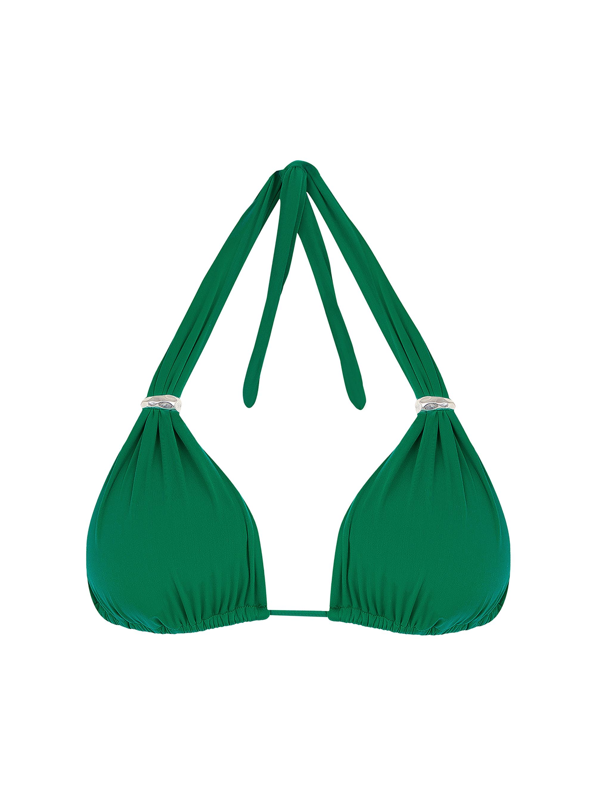 ViX by Paula Hermanny Women's Bia Tube Bikini Top - Green