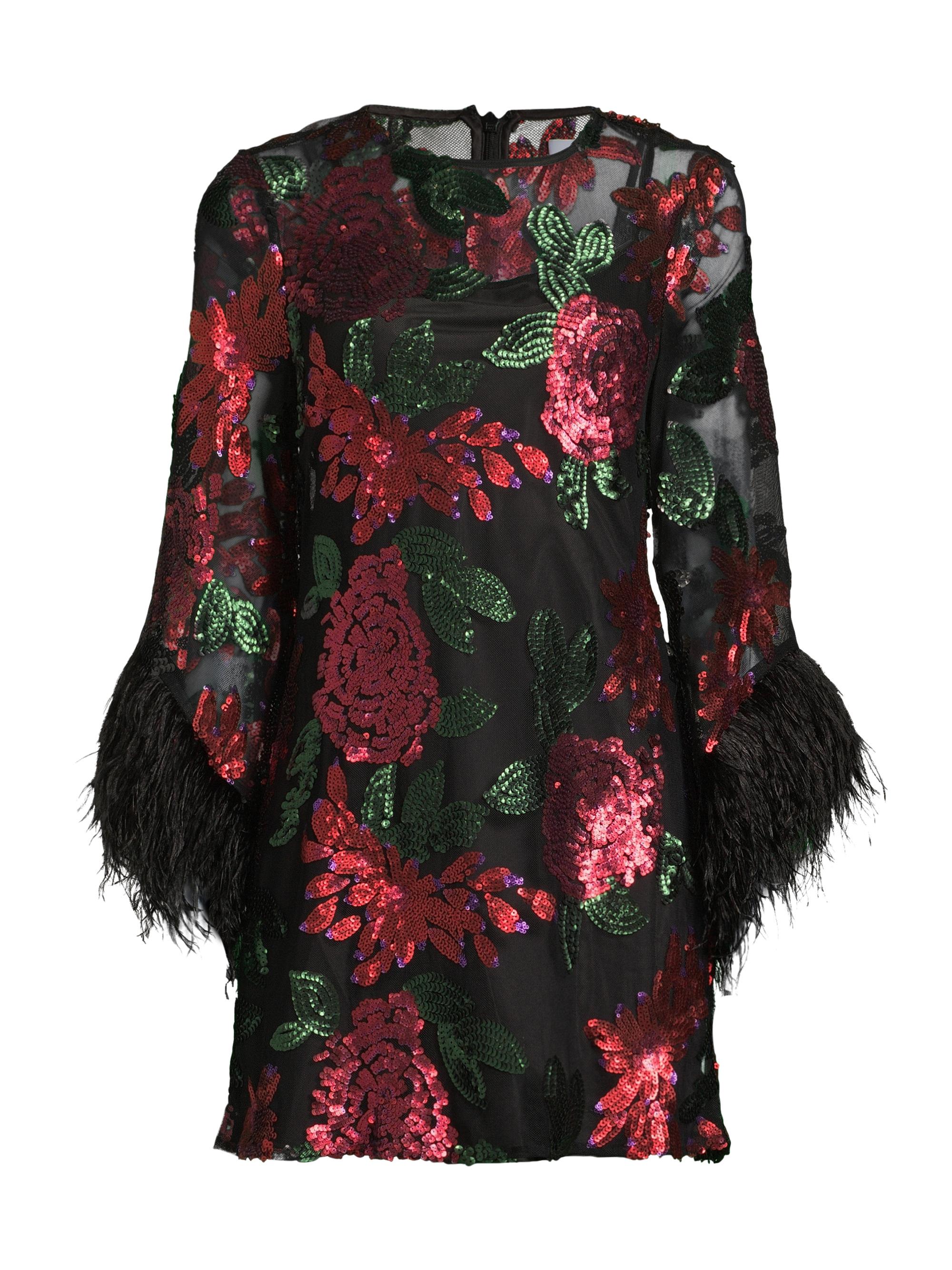 Likely Women's Augustina Sequined Minidress - Red Multi