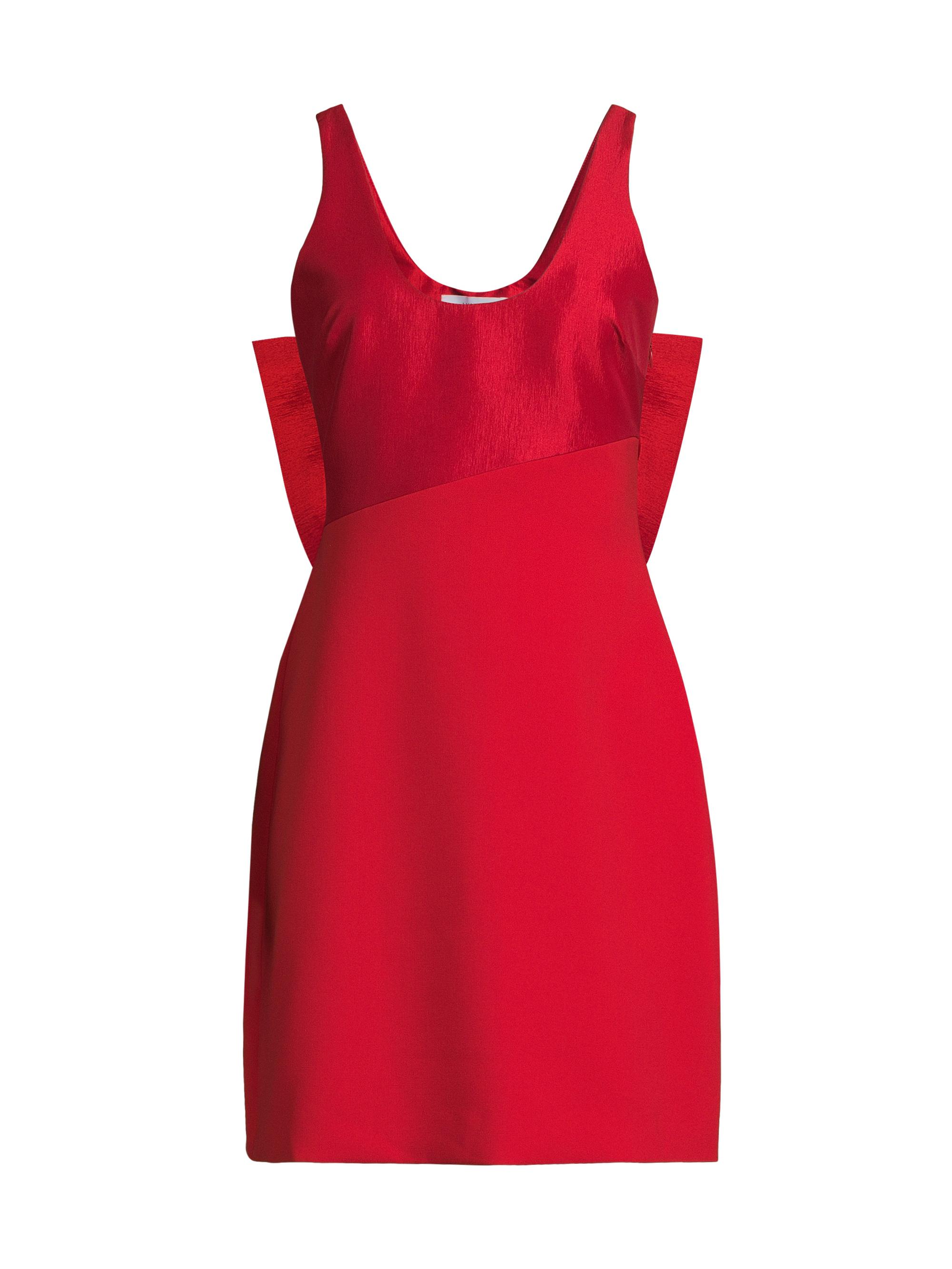 Likely Women's Amalia Back Bow Minidress - Scarlet