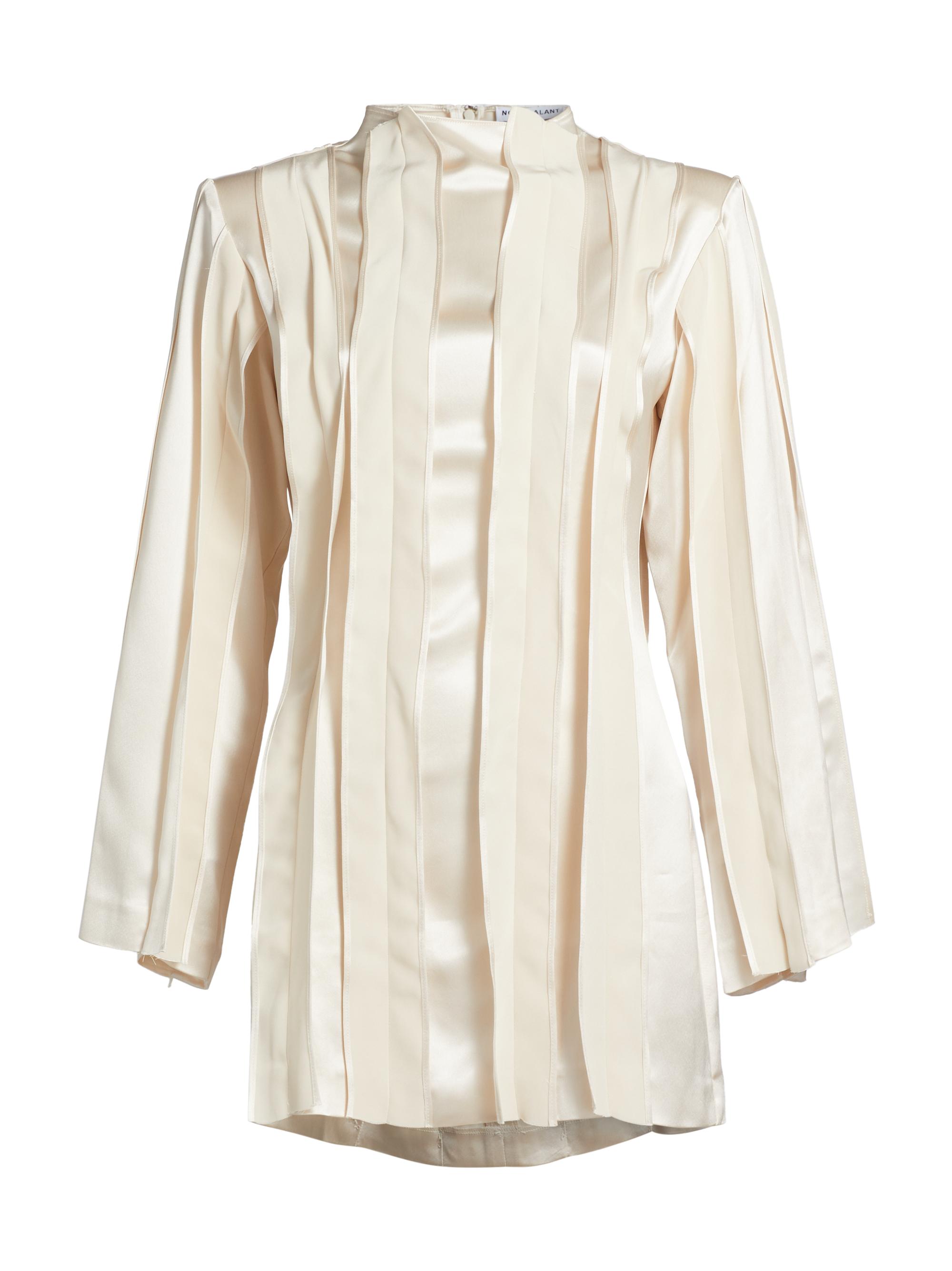 Nonchalant Label Women's Enzo Satin Minidress - Champagne