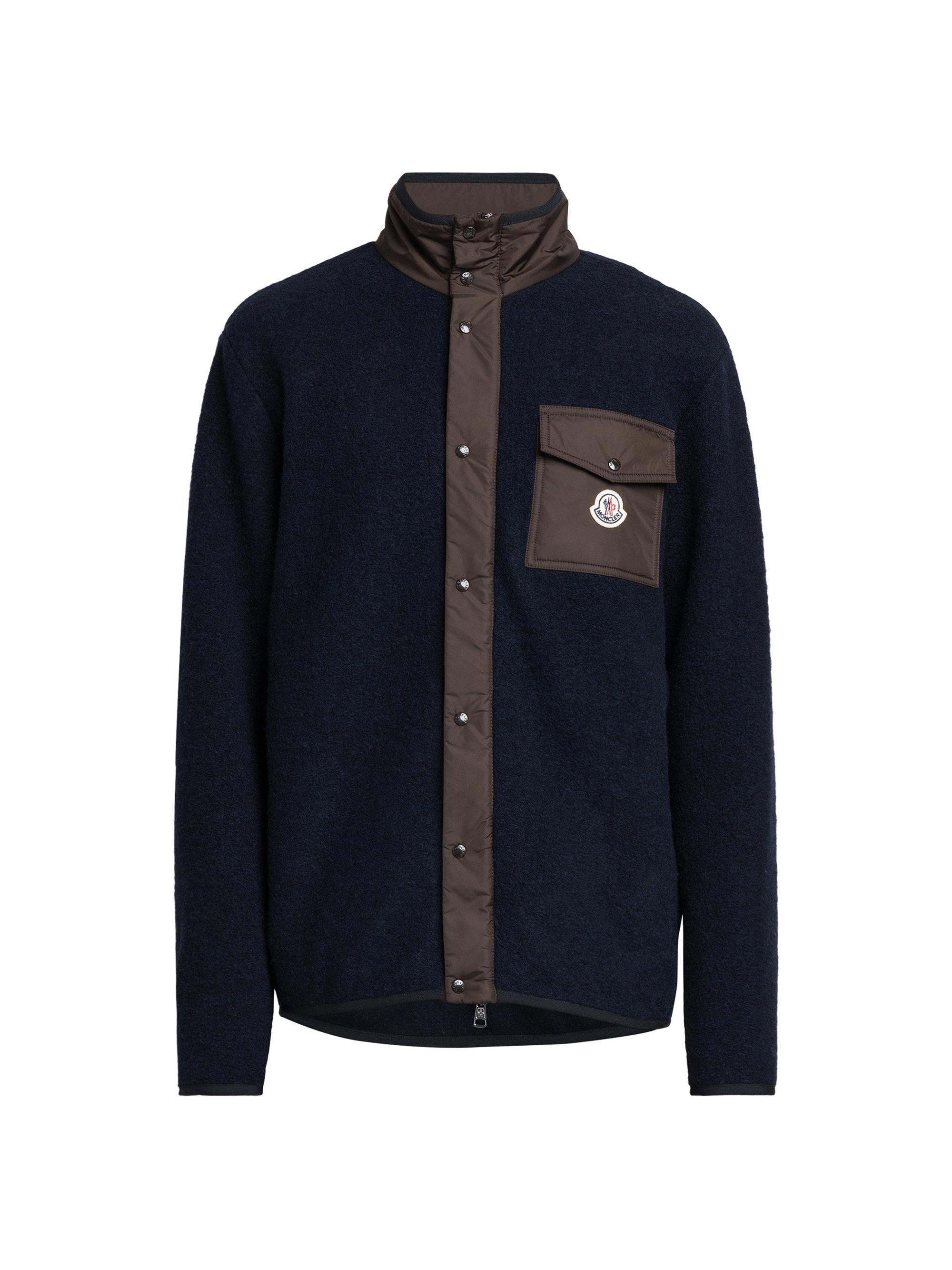 Moncler Men's Zip-Up Sweatshirt - Royal Blue