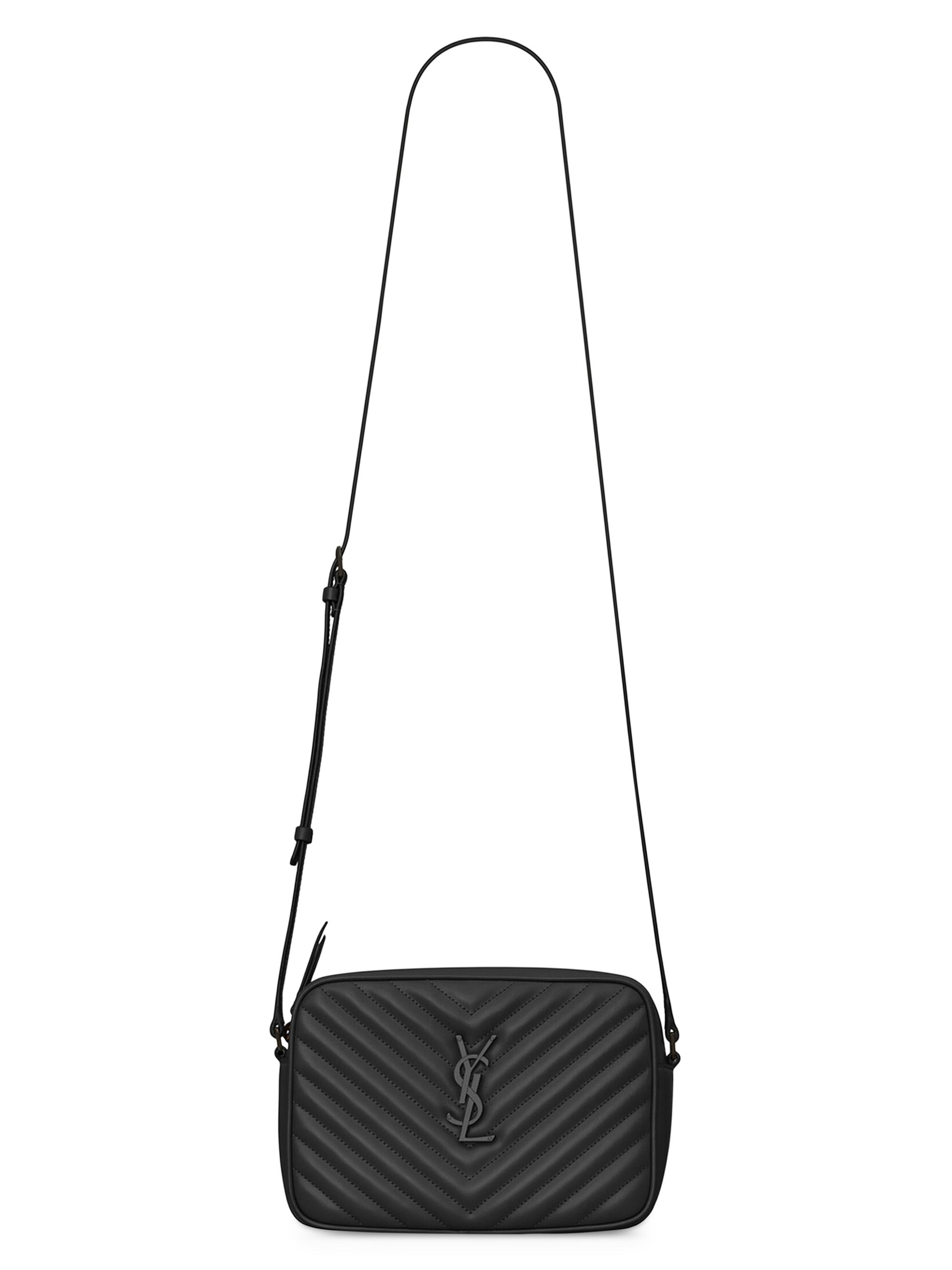 Lou Camera Crossbody Bag in Quilted Leather