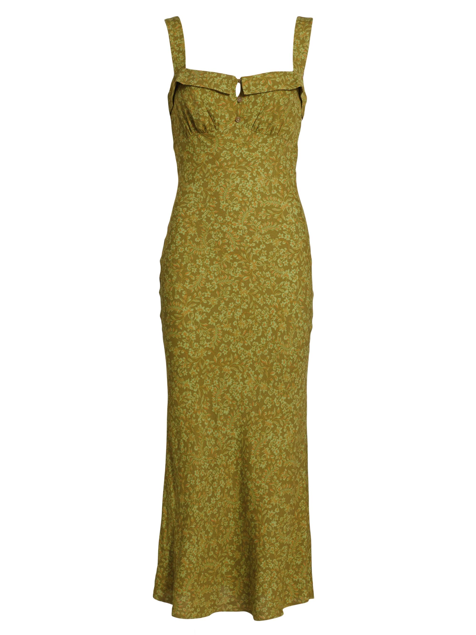 Reformation Tancy Floral Midi-Dress | Saks Fifth Avenue