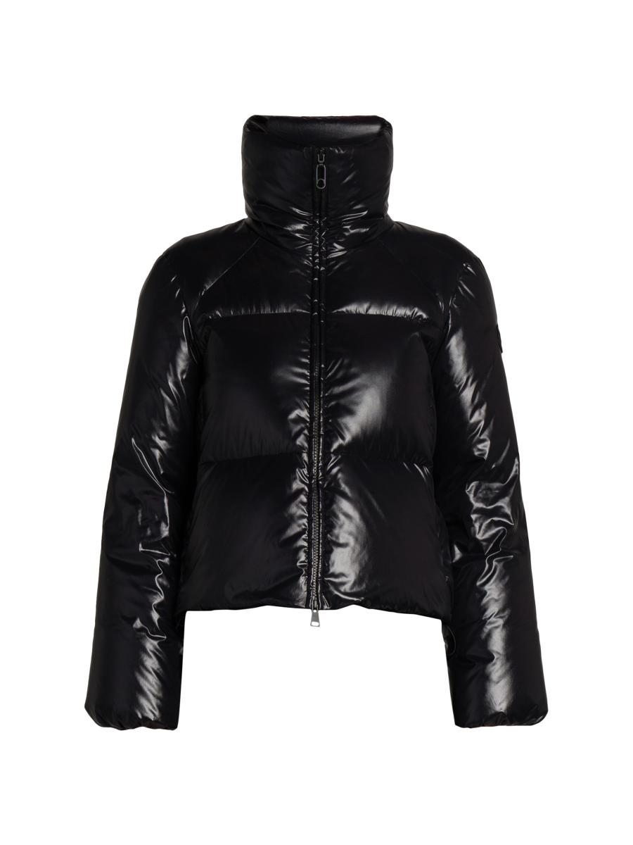 MONCLER｜JACKETS (1A00133 549P3 034) MONCLER Reversible Convertible Canvas-Trimmed Quilted Shell