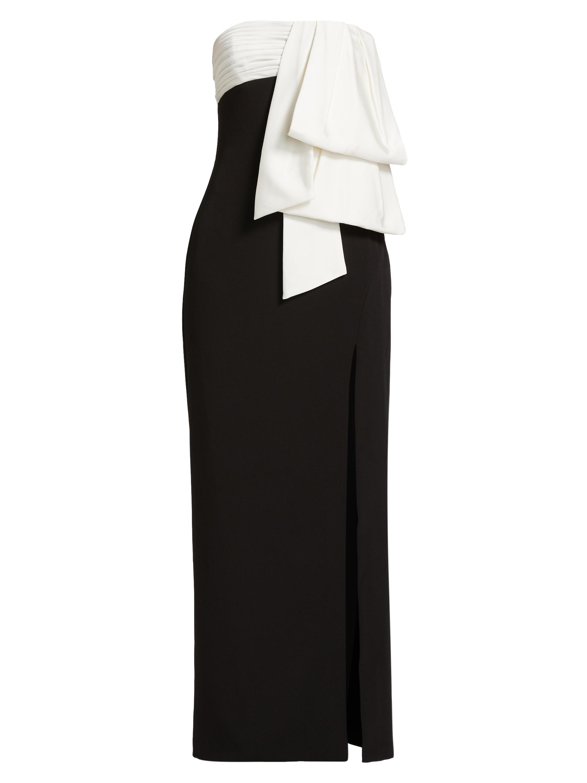 Amur Women's Melodie Two-Tone Bow Gown - Black