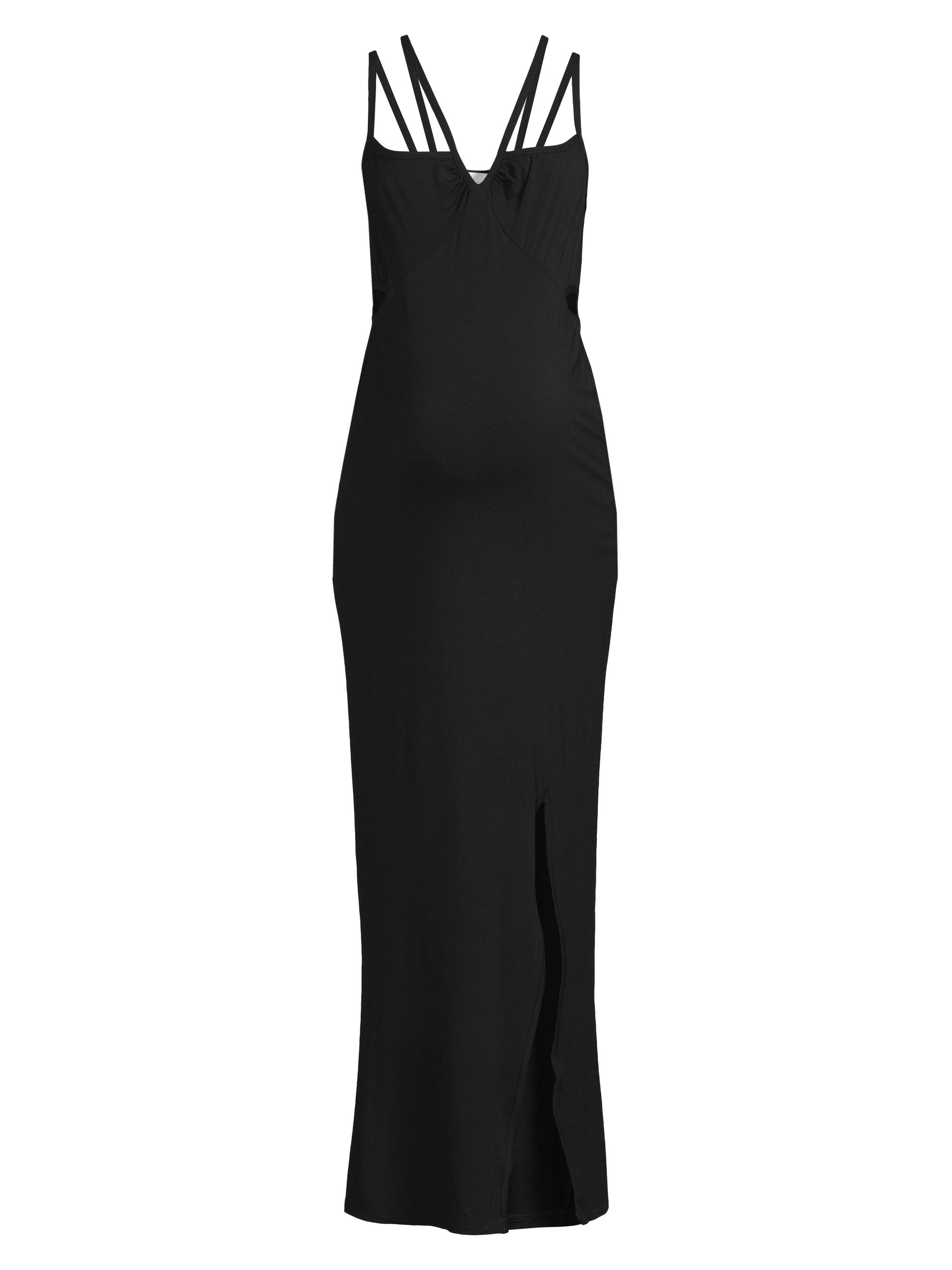 Emilia George Women's Bella Maternity Cut-Out Sleeveless Maxi Dress - Black