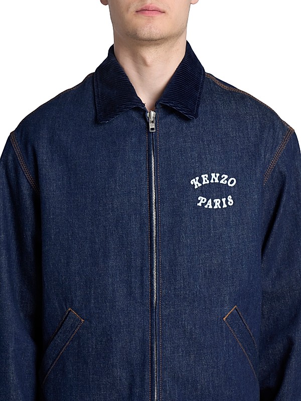 Shop Kenzo Kenzo X Verdy Tiger Padded Workwear Jacket | Saks Shop Kenzo Kenzo X Verdy Tiger Padded Workwear Jacket | Saks