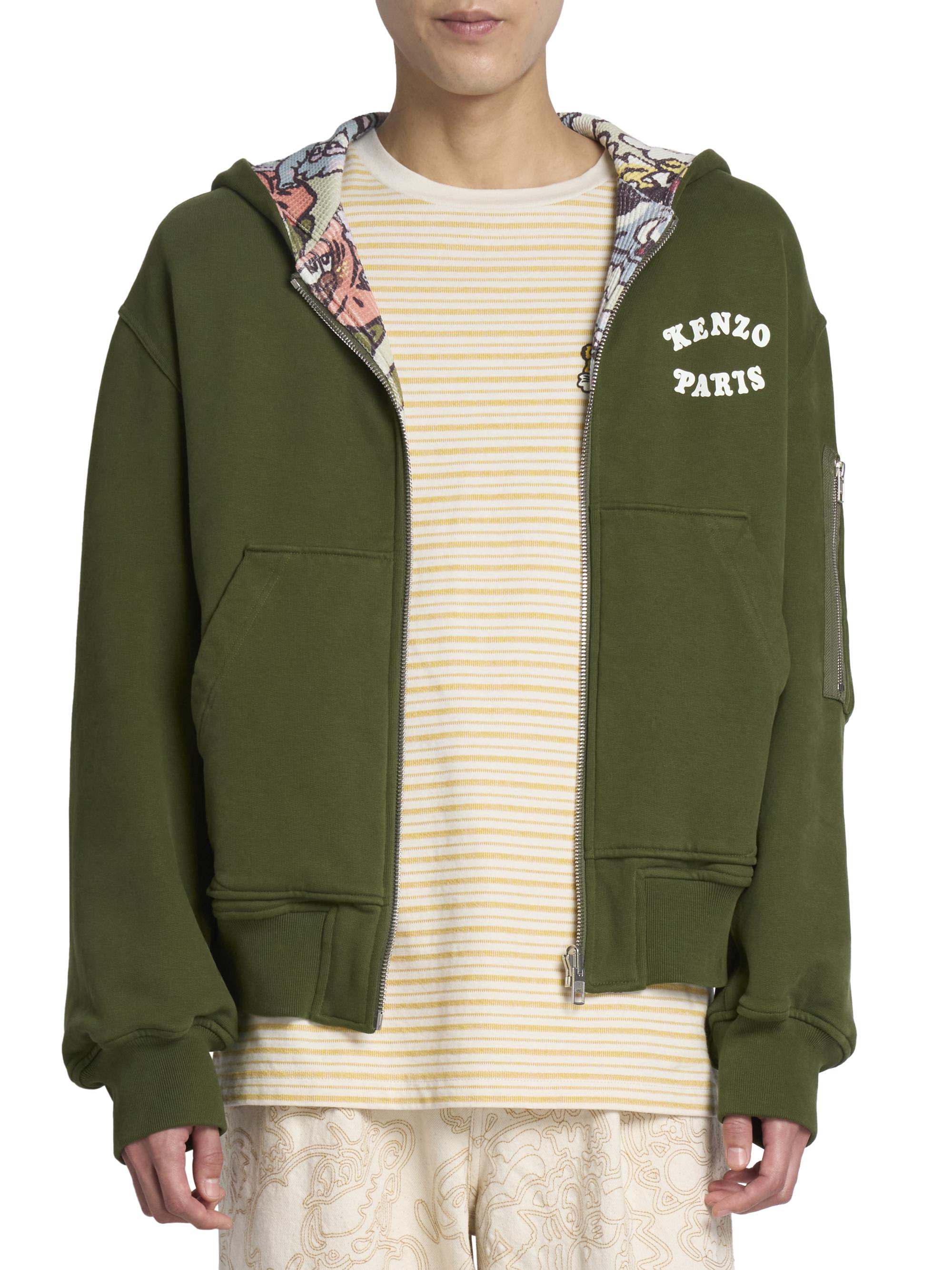 Kinzou ③ Kenzo Kenzo X Verdy Reversible Full-Zip Hoodie | Saks Fifth