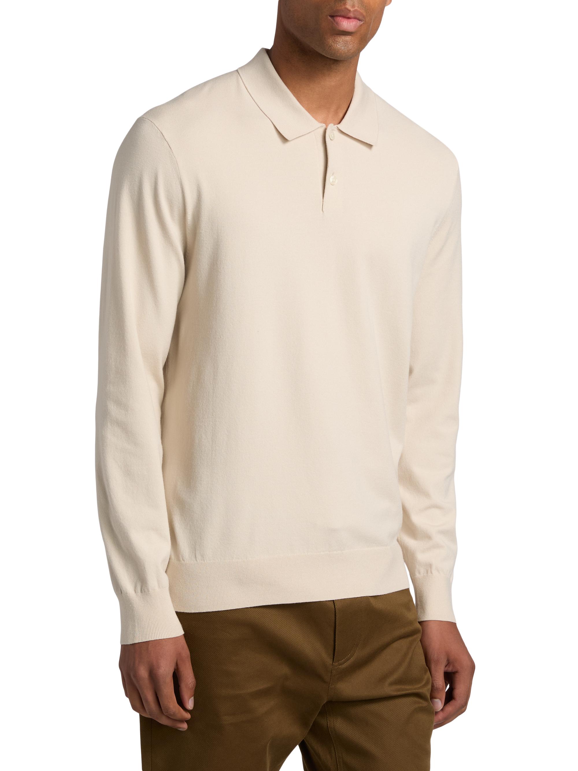 Theory Goris Lightweight Knit Polo Sweater | Saks Fifth Avenue